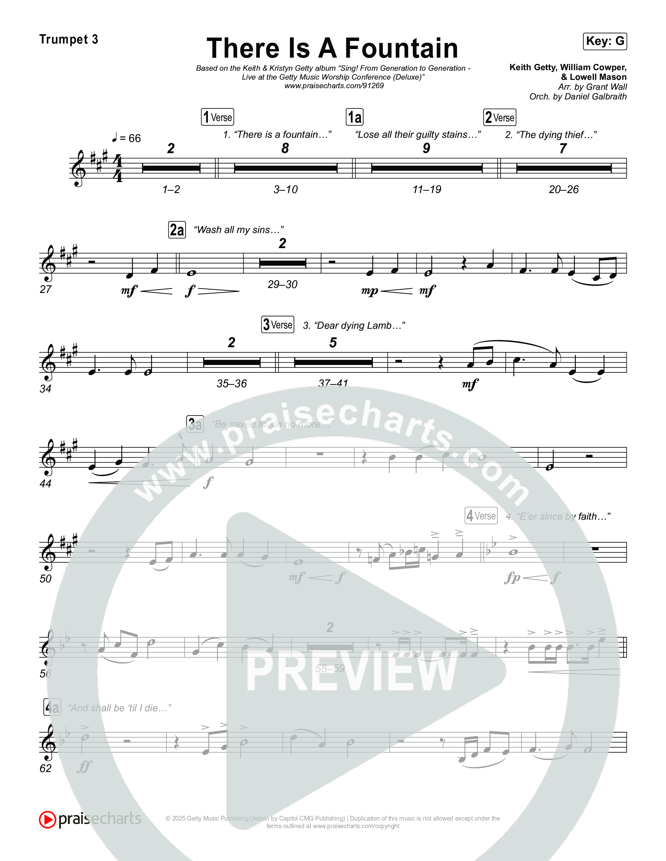 There Is A Fountain Trumpet 1,2 (Keith & Kristyn Getty)