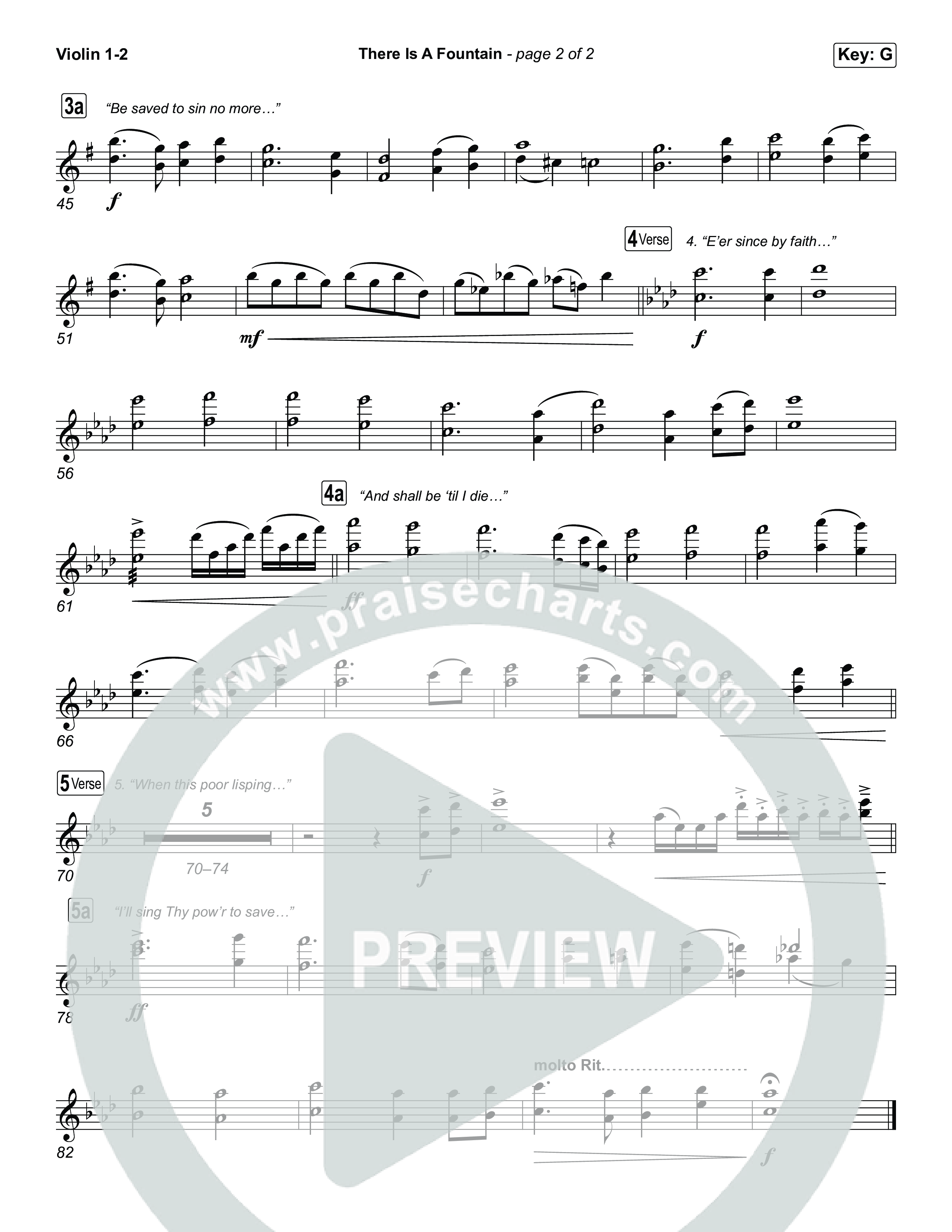 There Is A Fountain String Pack (Keith & Kristyn Getty)