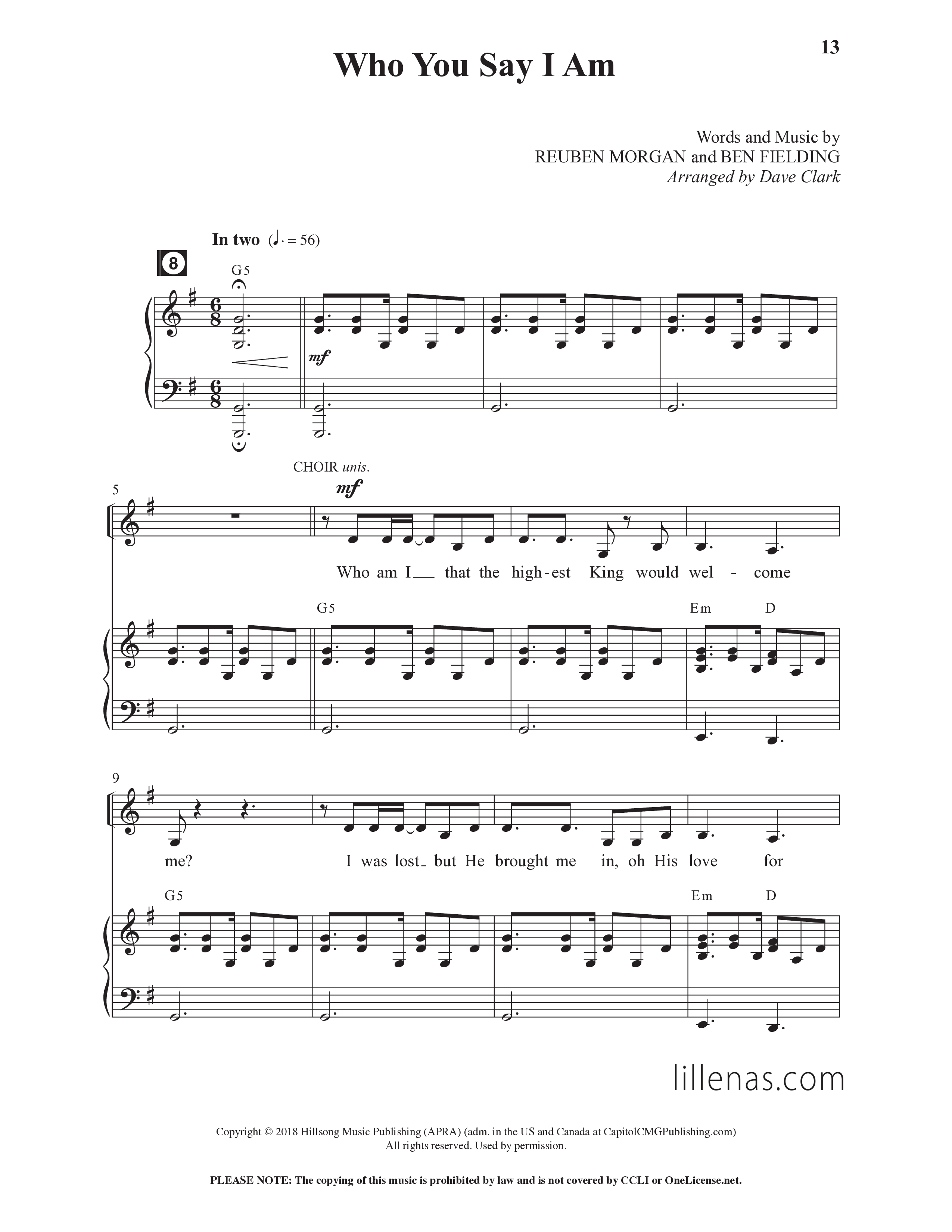 My Feet Are On The Rock (9 Song Choral Collection) Song 2 (Piano SATB) (Lillenas Kids / Arr. Dave Clark)