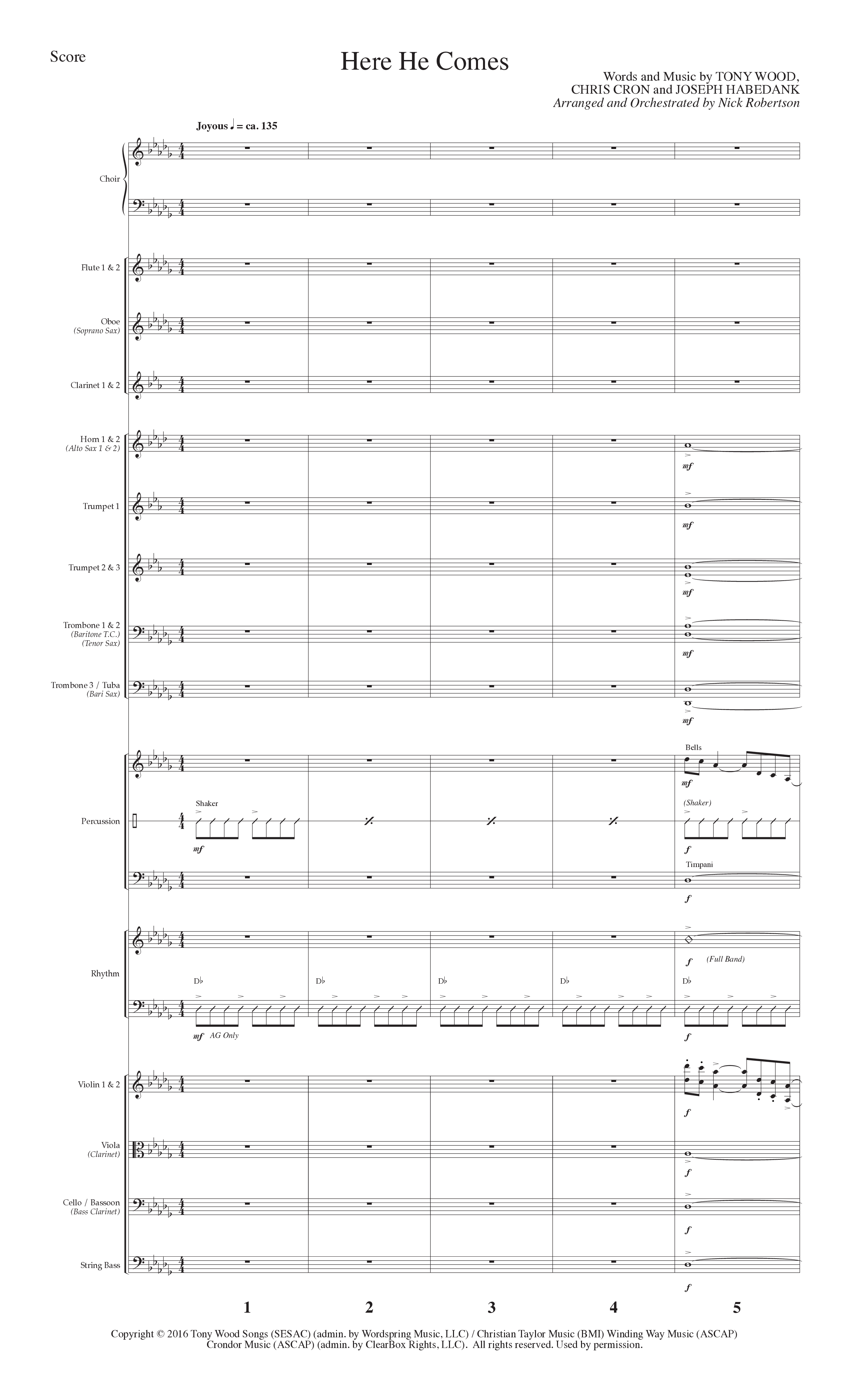 Calvary's Love Story (7 Song Choral Collection) Song 2 (Orchestration) (Lillenas Choral / Arr. Nick Robertson)