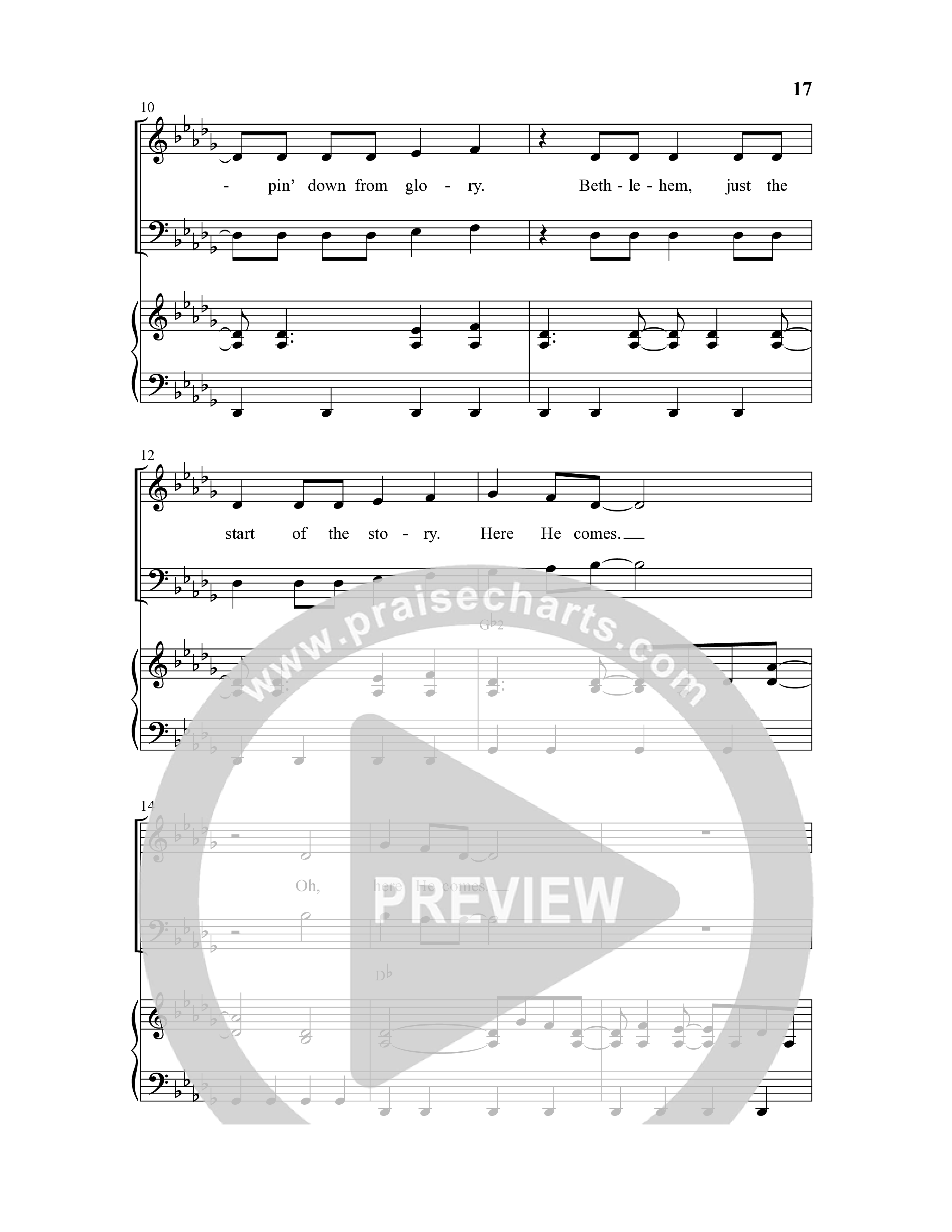Calvary's Love Story (7 Song Choral Collection) Song 2 (Piano SATB) (Lillenas Choral / Arr. Nick Robertson)