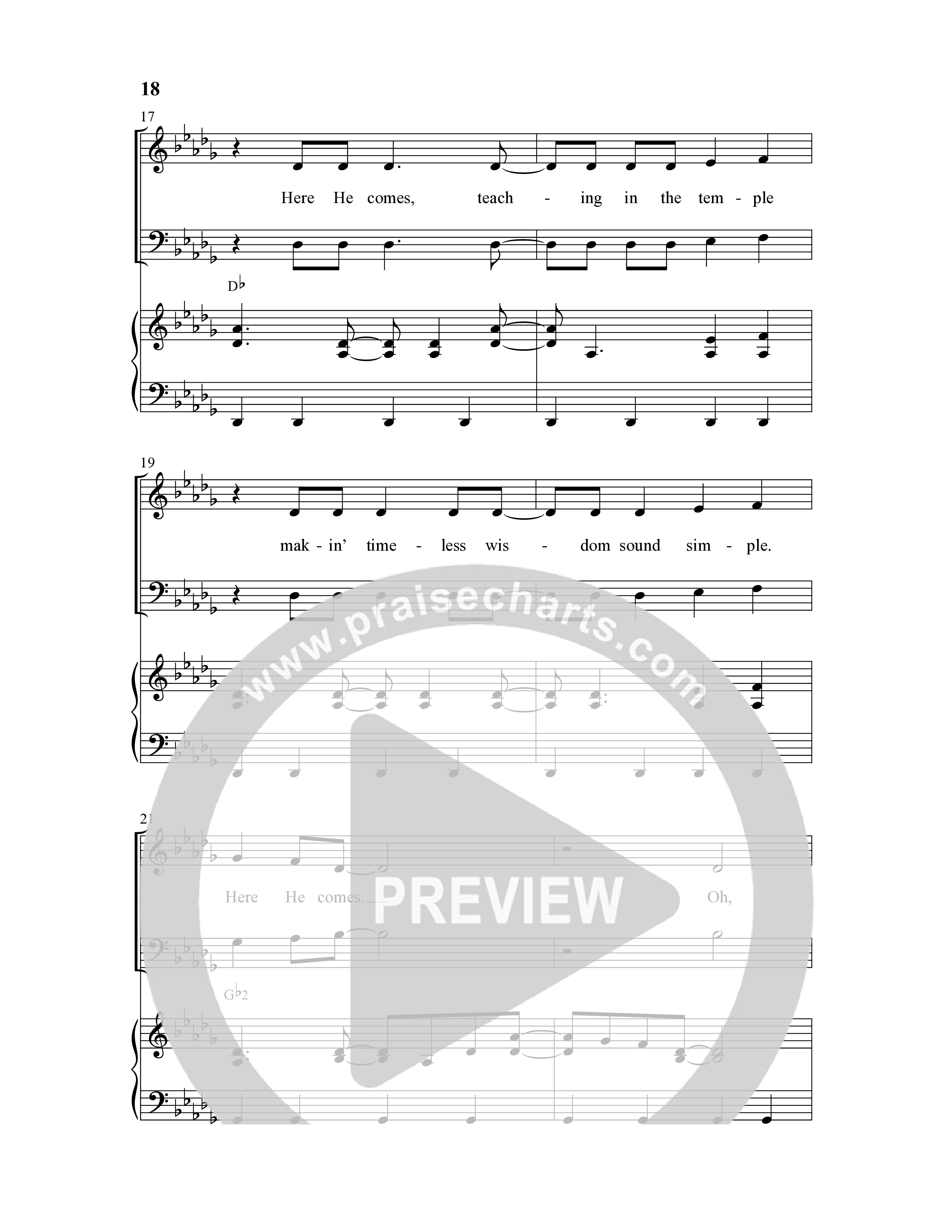 Calvary's Love Story (7 Song Choral Collection) Song 2 (Piano SATB) (Lillenas Choral / Arr. Nick Robertson)