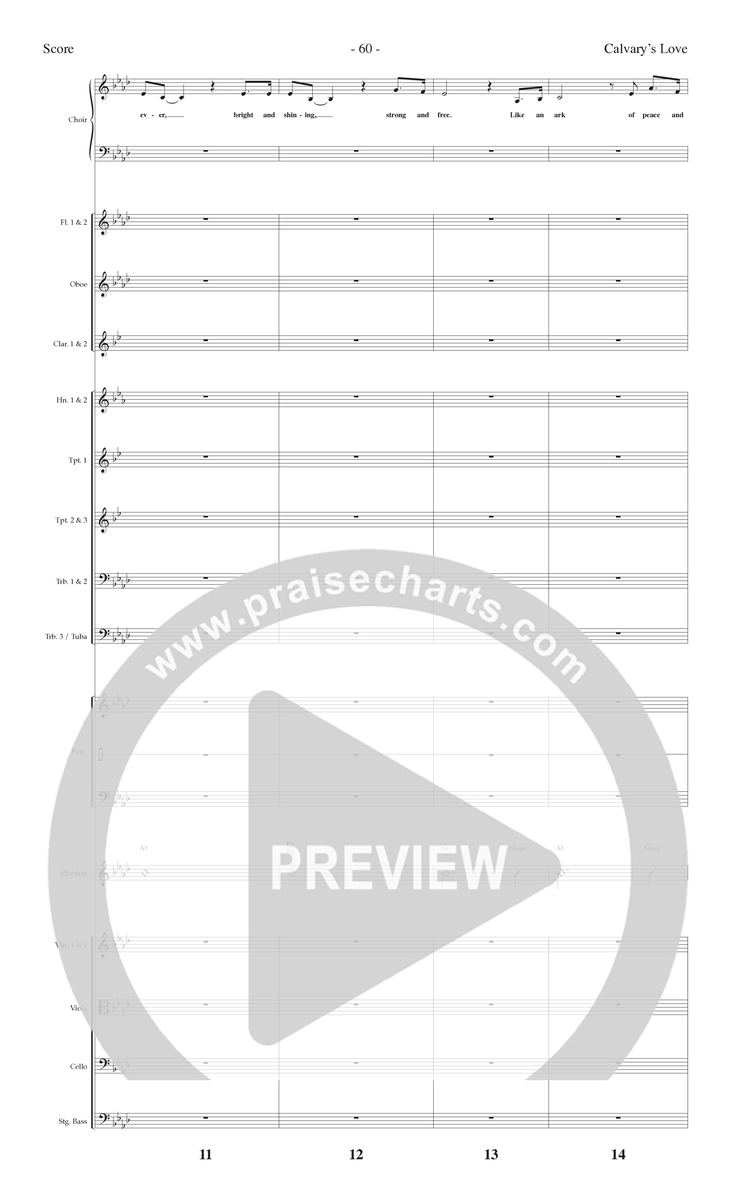 Calvary's Love Story (7 Song Choral Collection) Song 4 (Orchestration) (Lillenas Choral / Arr. Nick Robertson)