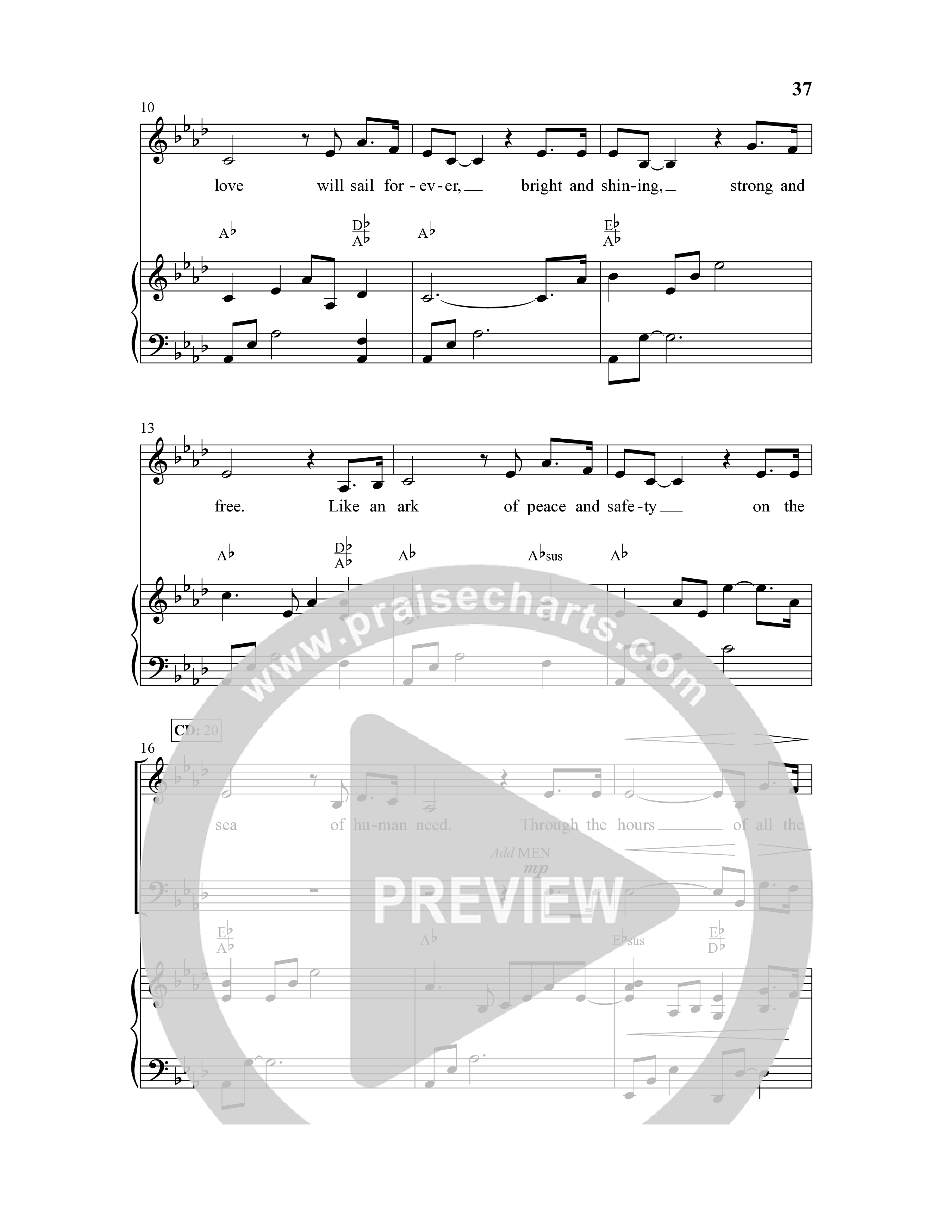 Calvary's Love Story (7 Song Choral Collection) Song 4 (Piano SATB) (Lillenas Choral / Arr. Nick Robertson)