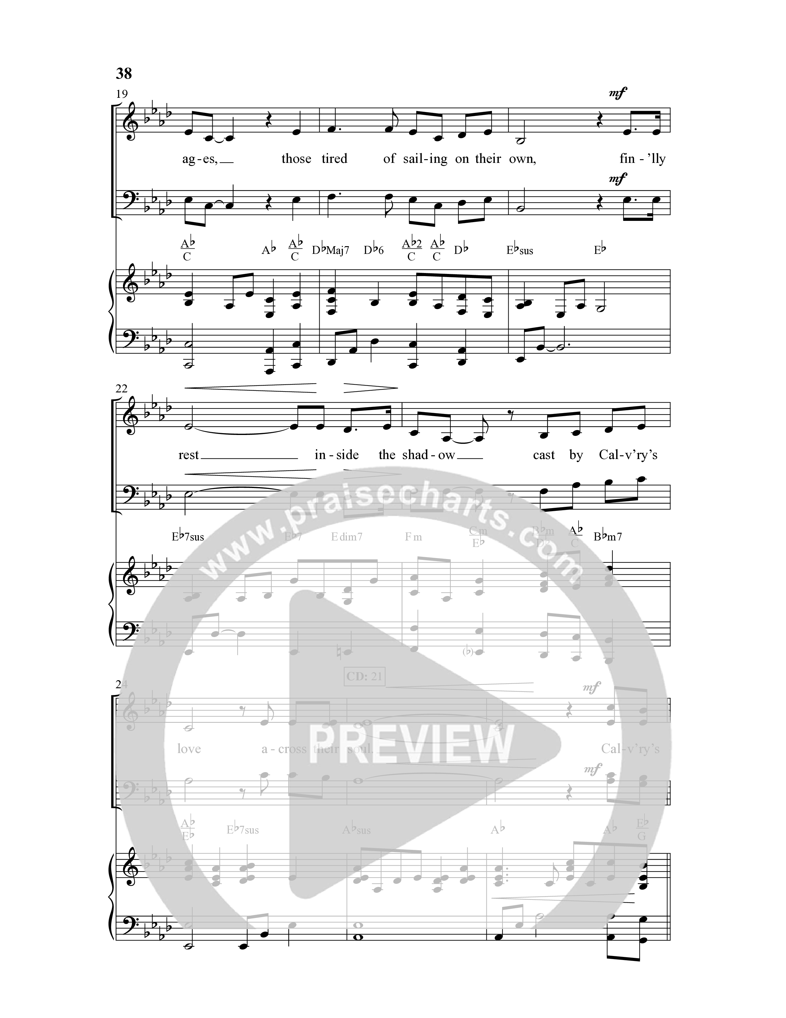 Calvary's Love Story (7 Song Choral Collection) Song 4 (Piano SATB) (Lillenas Choral / Arr. Nick Robertson)