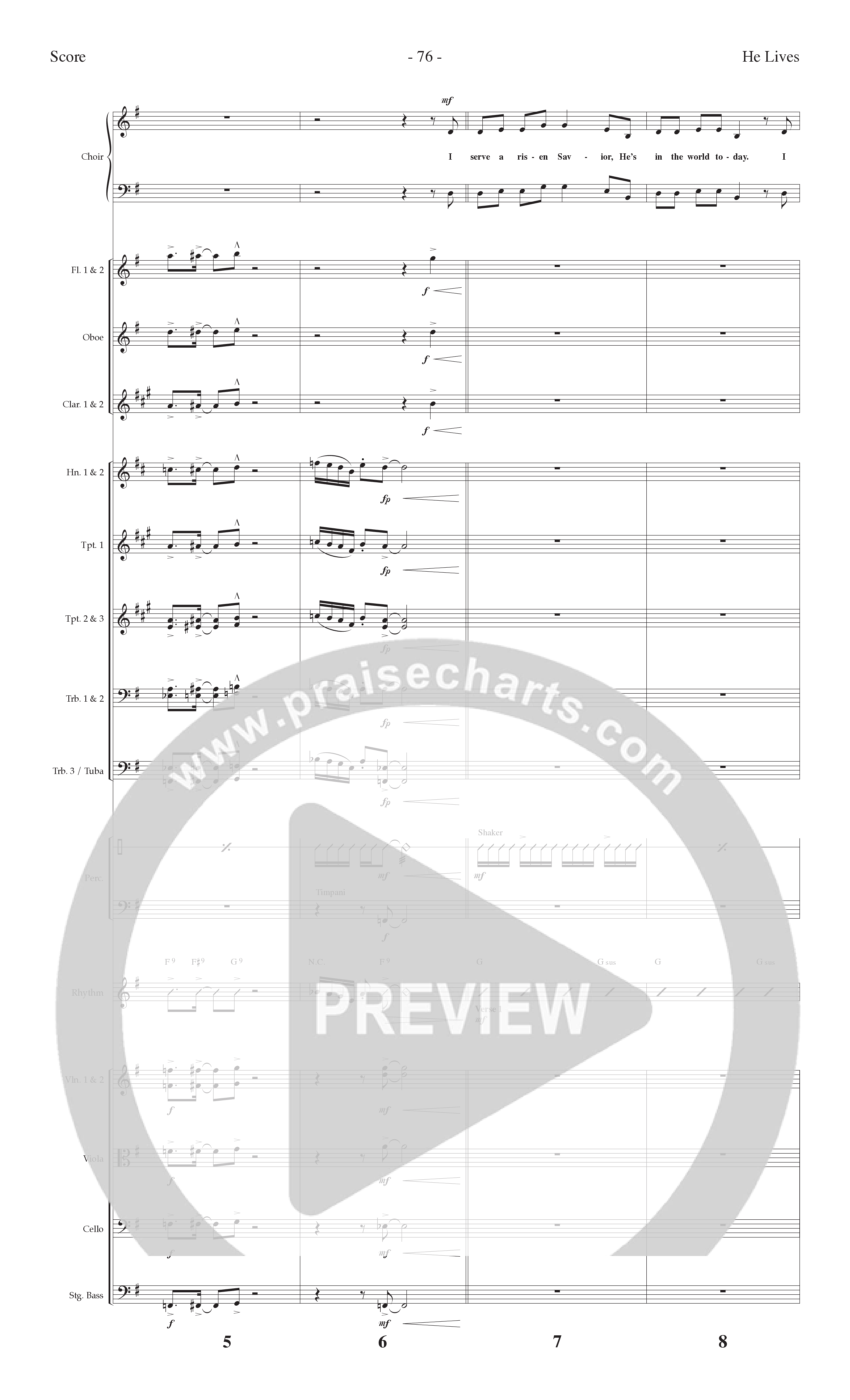 Calvary's Love Story (7 Song Choral Collection) Song 5 (Orchestration) (Lillenas Choral / Arr. Nick Robertson)