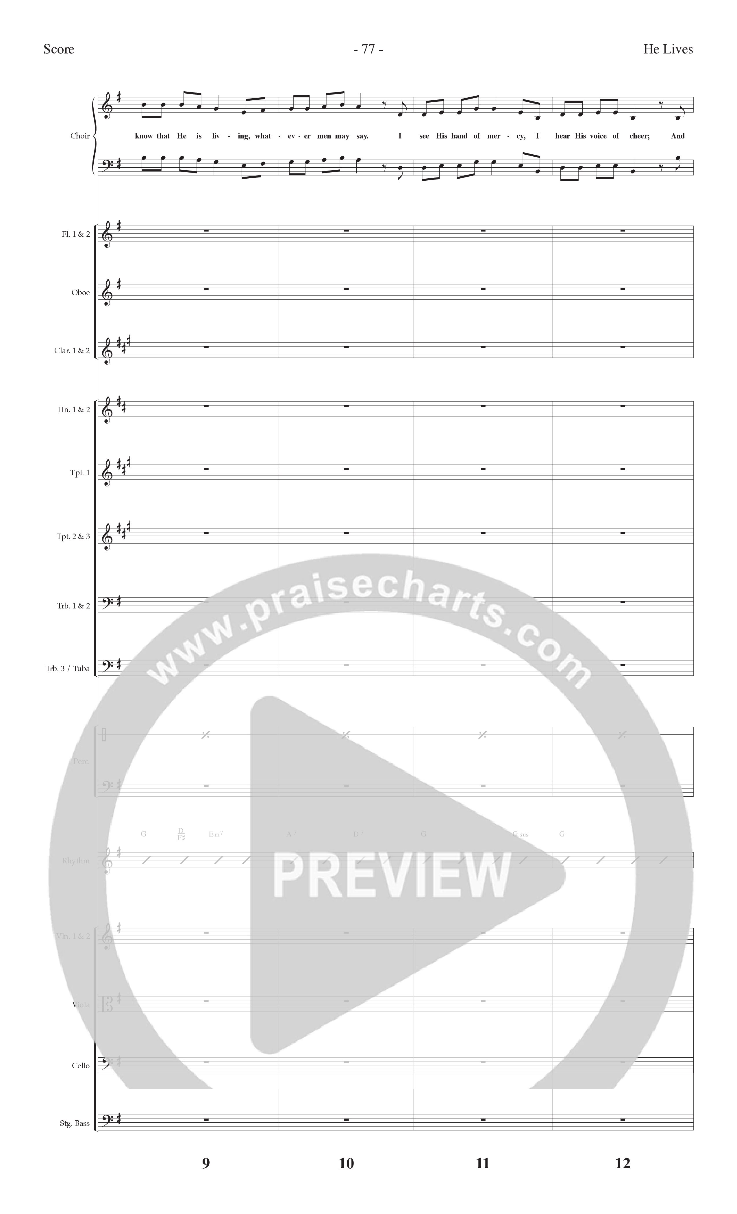 Calvary's Love Story (7 Song Choral Collection) Song 5 (Orchestration) (Lillenas Choral / Arr. Nick Robertson)