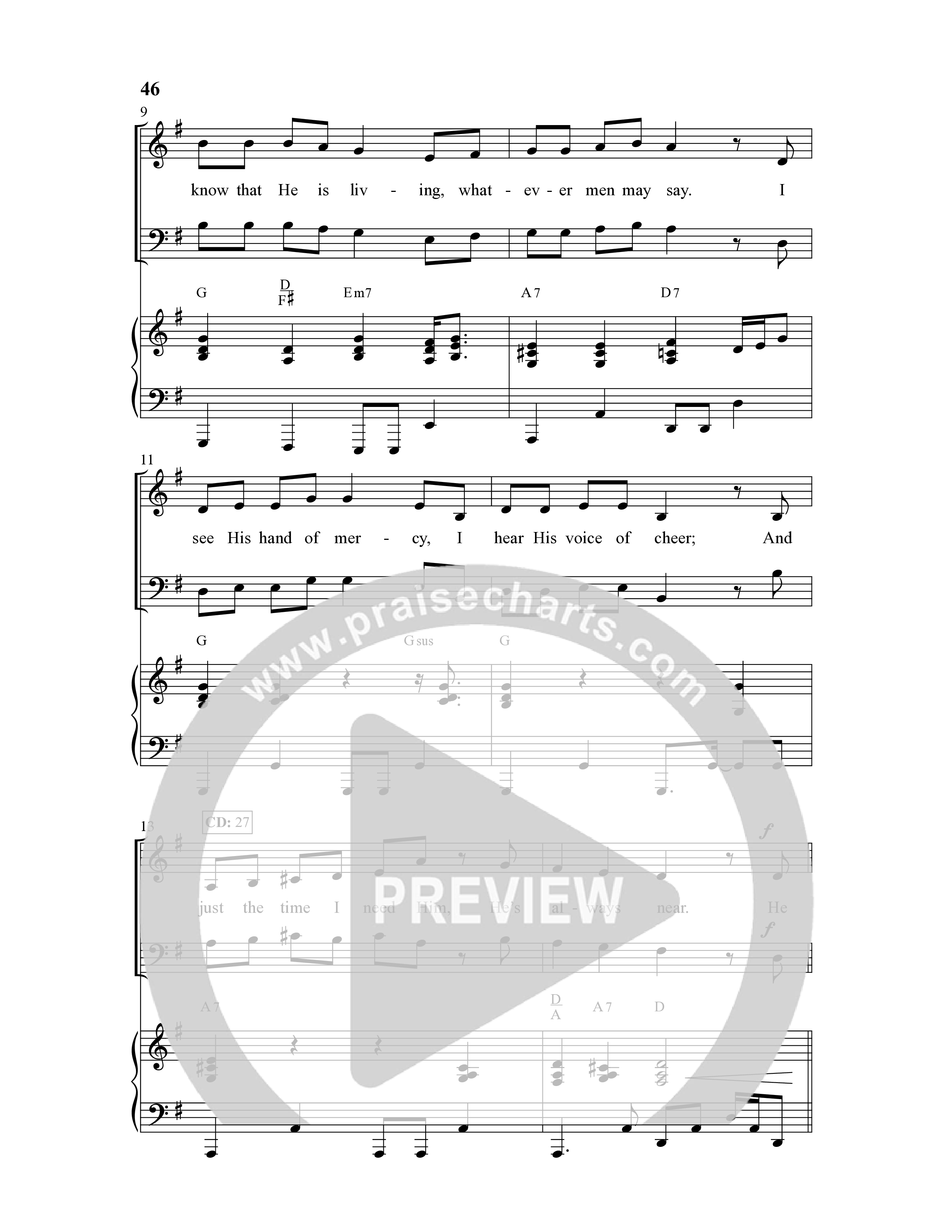 Calvary's Love Story (7 Song Choral Collection) Song 5 (Piano SATB) (Lillenas Choral / Arr. Nick Robertson)
