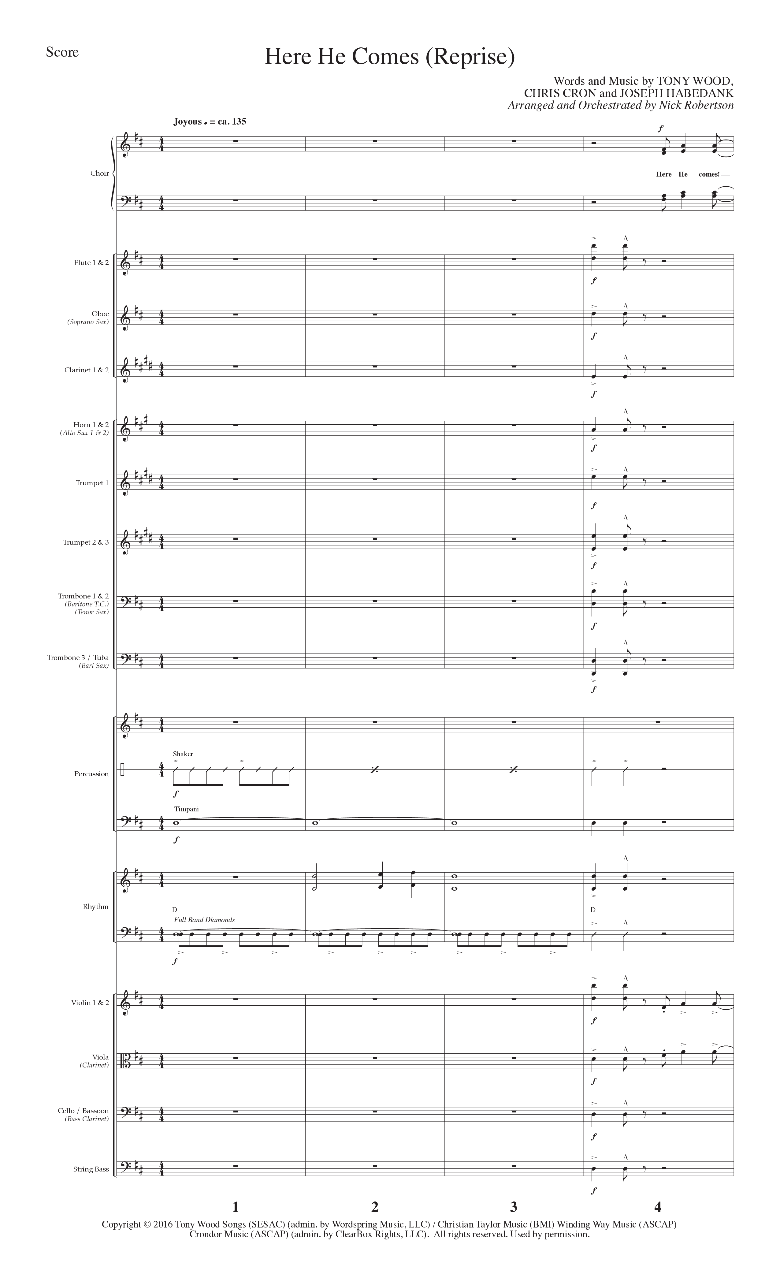 Calvary's Love Story (7 Song Choral Collection) Song 7 (Orchestration) (Lillenas Choral / Arr. Nick Robertson)