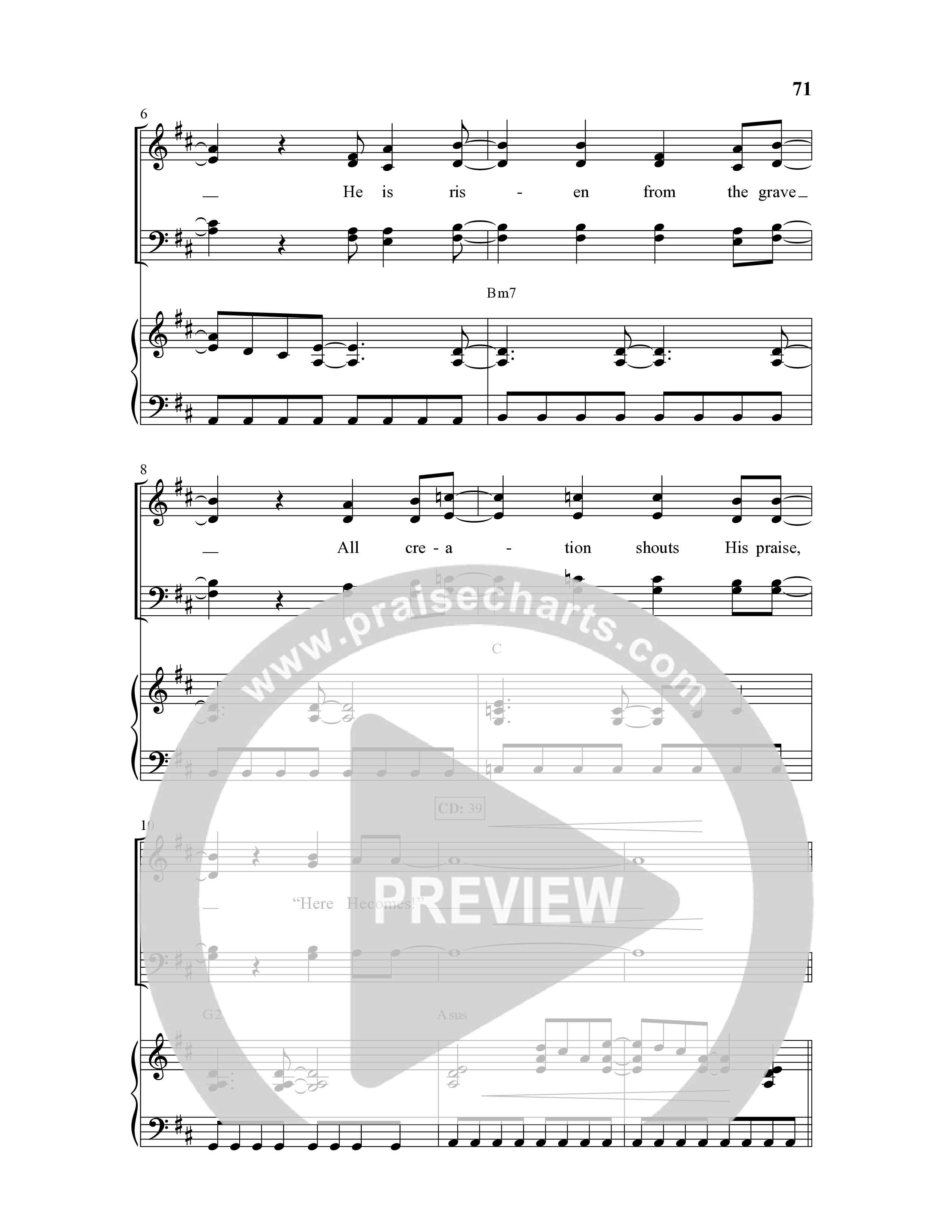 Calvary's Love Story (7 Song Choral Collection) Song 7 (Piano SATB) (Lillenas Choral / Arr. Nick Robertson)