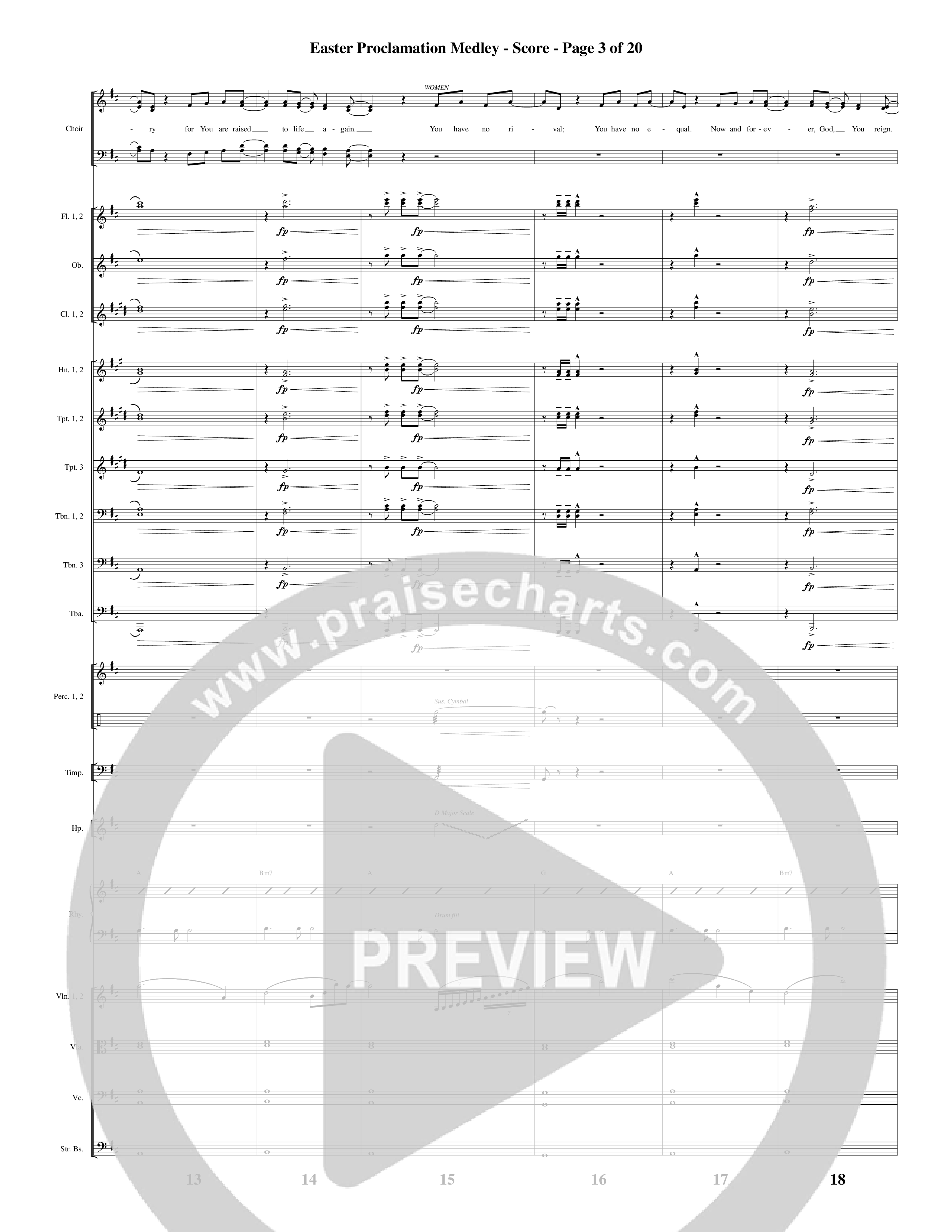 Glorious Cross (8 Song Choral Collection) Orchestrations (SATB) (Word Music Choral / Arr. Marty Hamby)