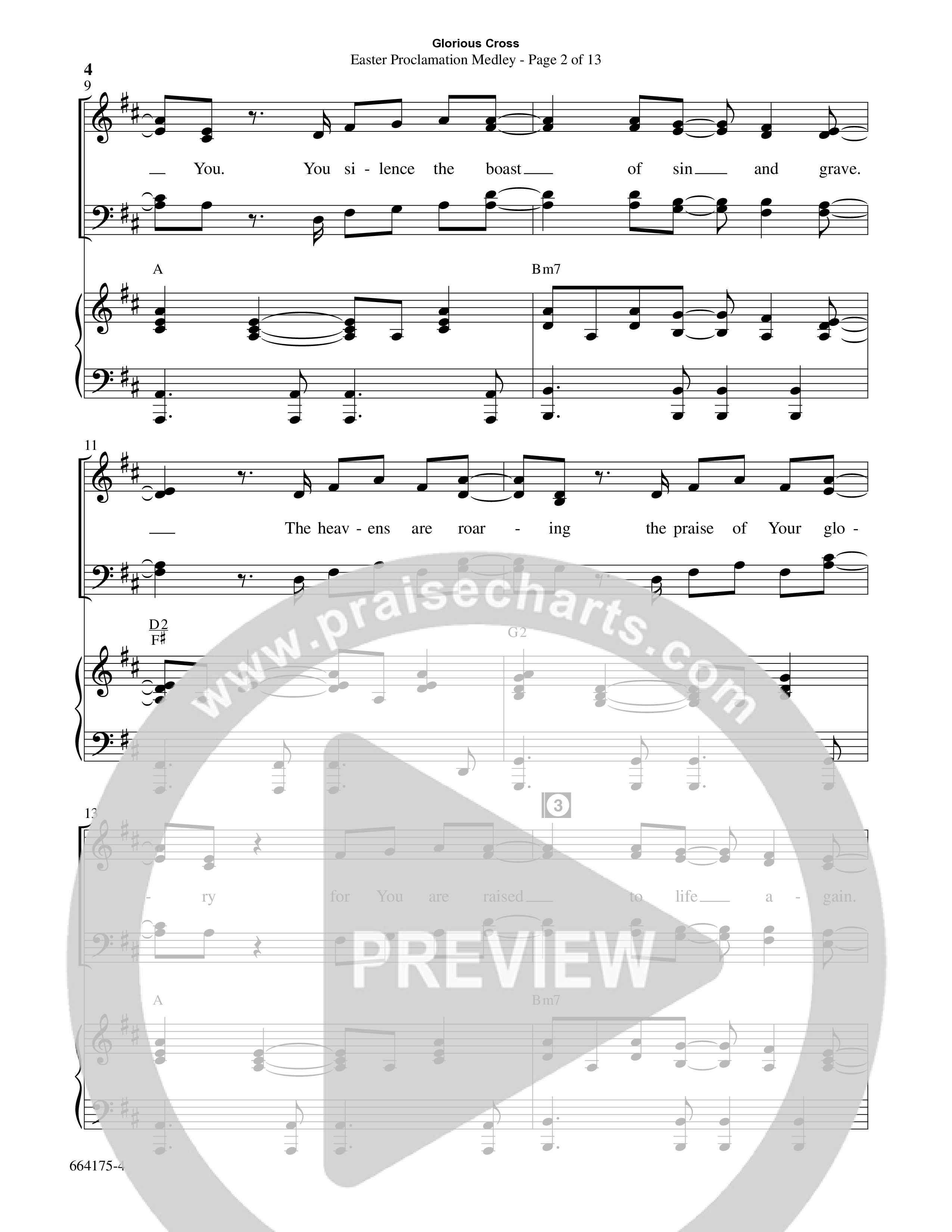 Glorious Cross (8 Song Choral Collection) Choral Book (Word Music Choral / Arr. Marty Hamby)