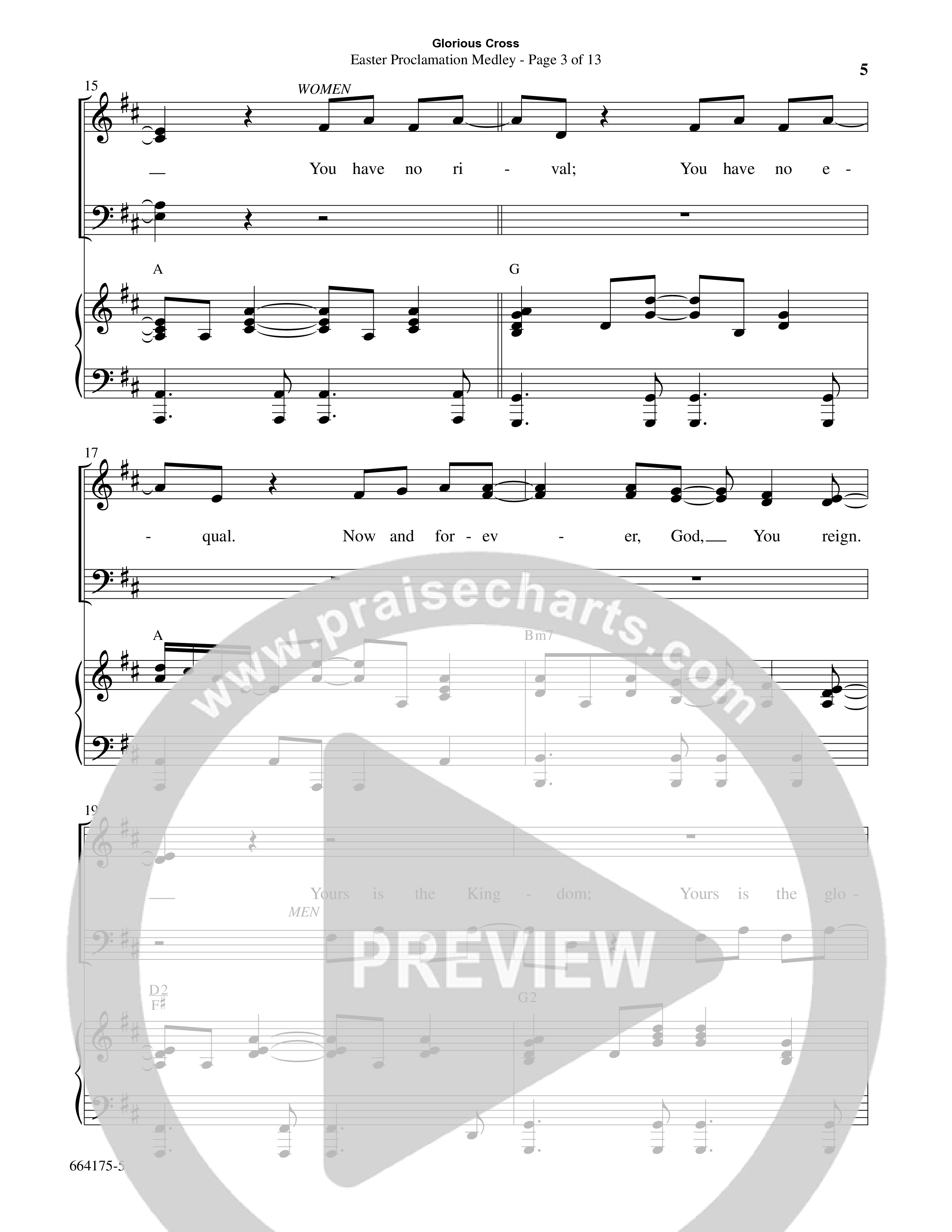 Glorious Cross (8 Song Choral Collection) Choral Book (Word Music Choral / Arr. Marty Hamby)