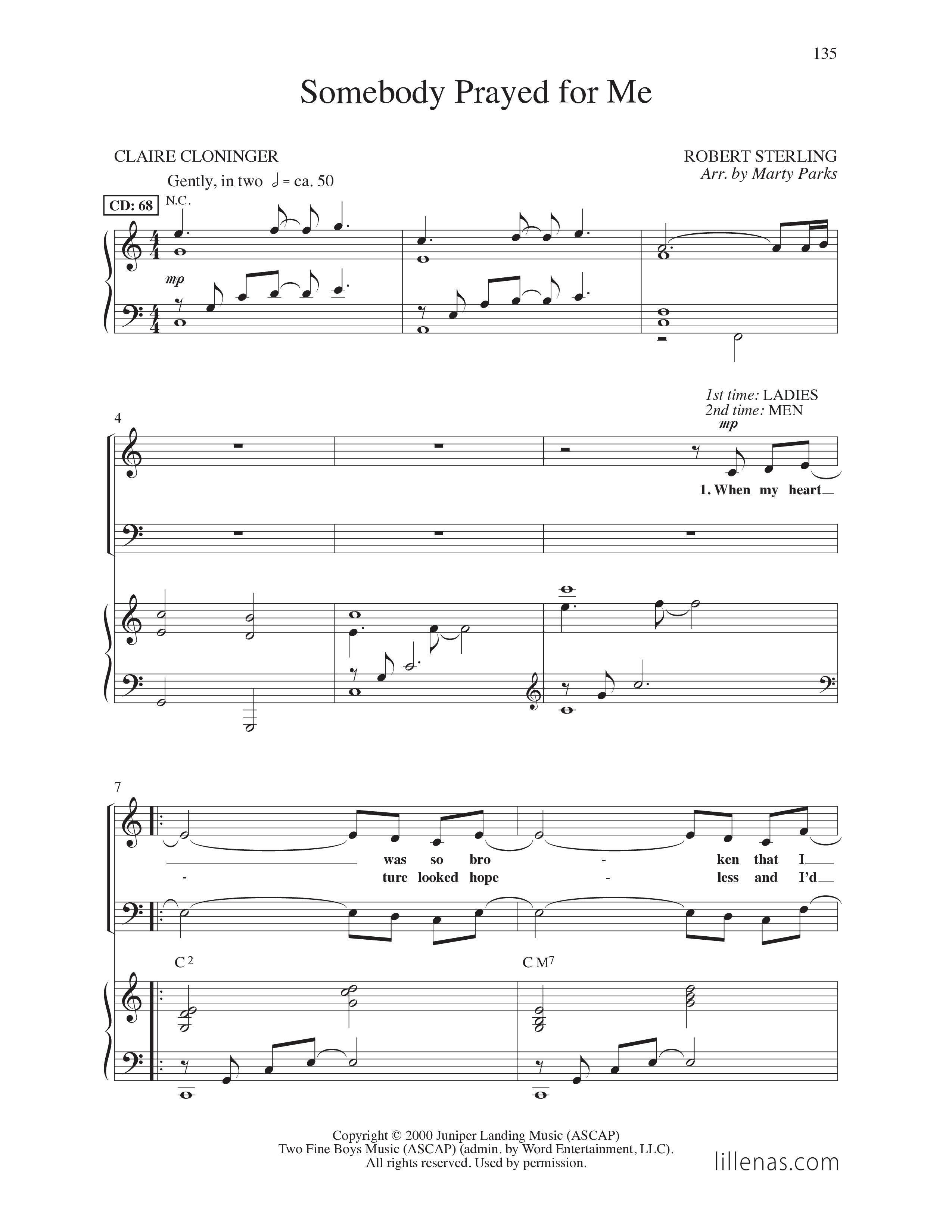 Top Anthem Collection (15 Song Choral Collection) Song 11 (Piano SATB) (Lillenas Choral)