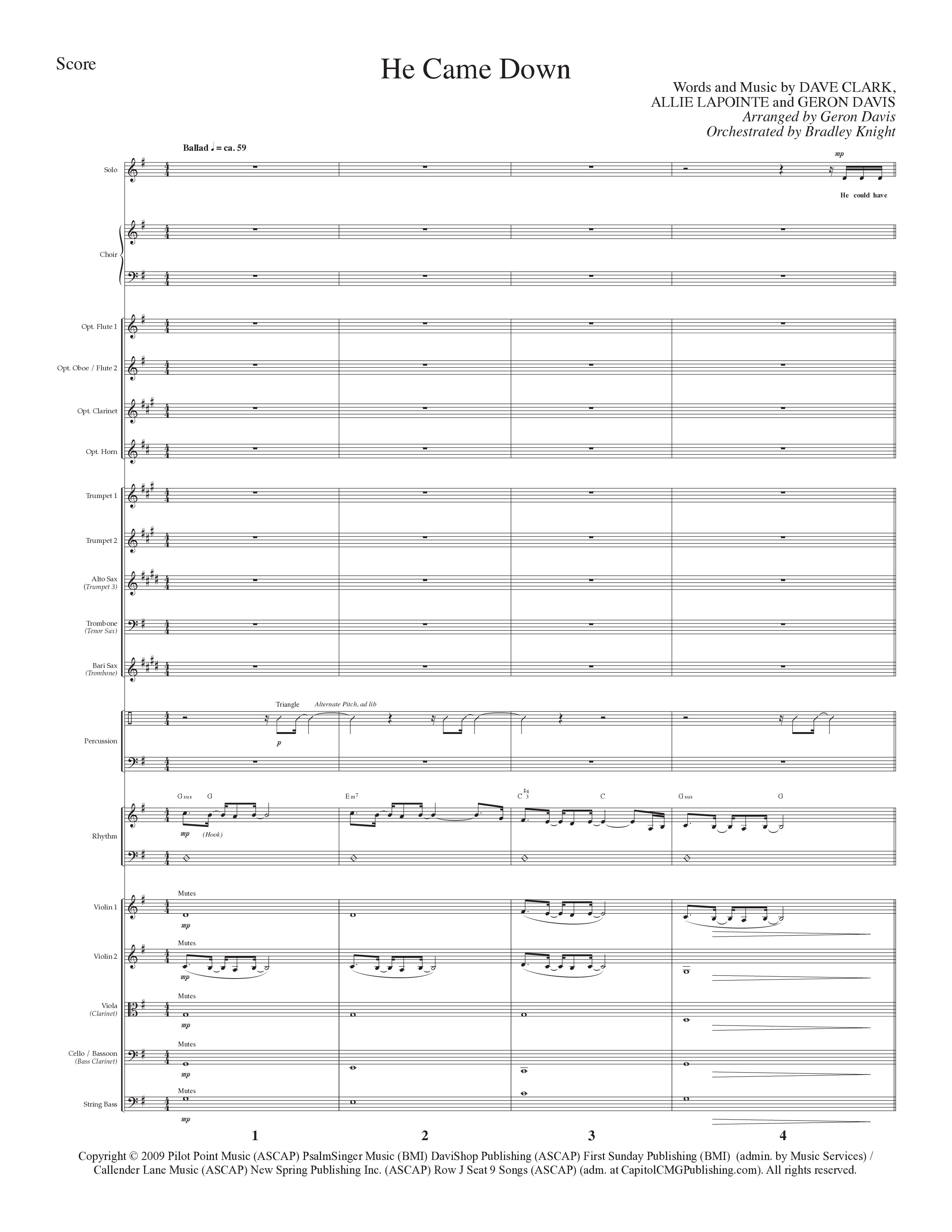 Top Anthem Collection (15 Song Choral Collection) Song 15 (Orchestration) (Lillenas Choral)