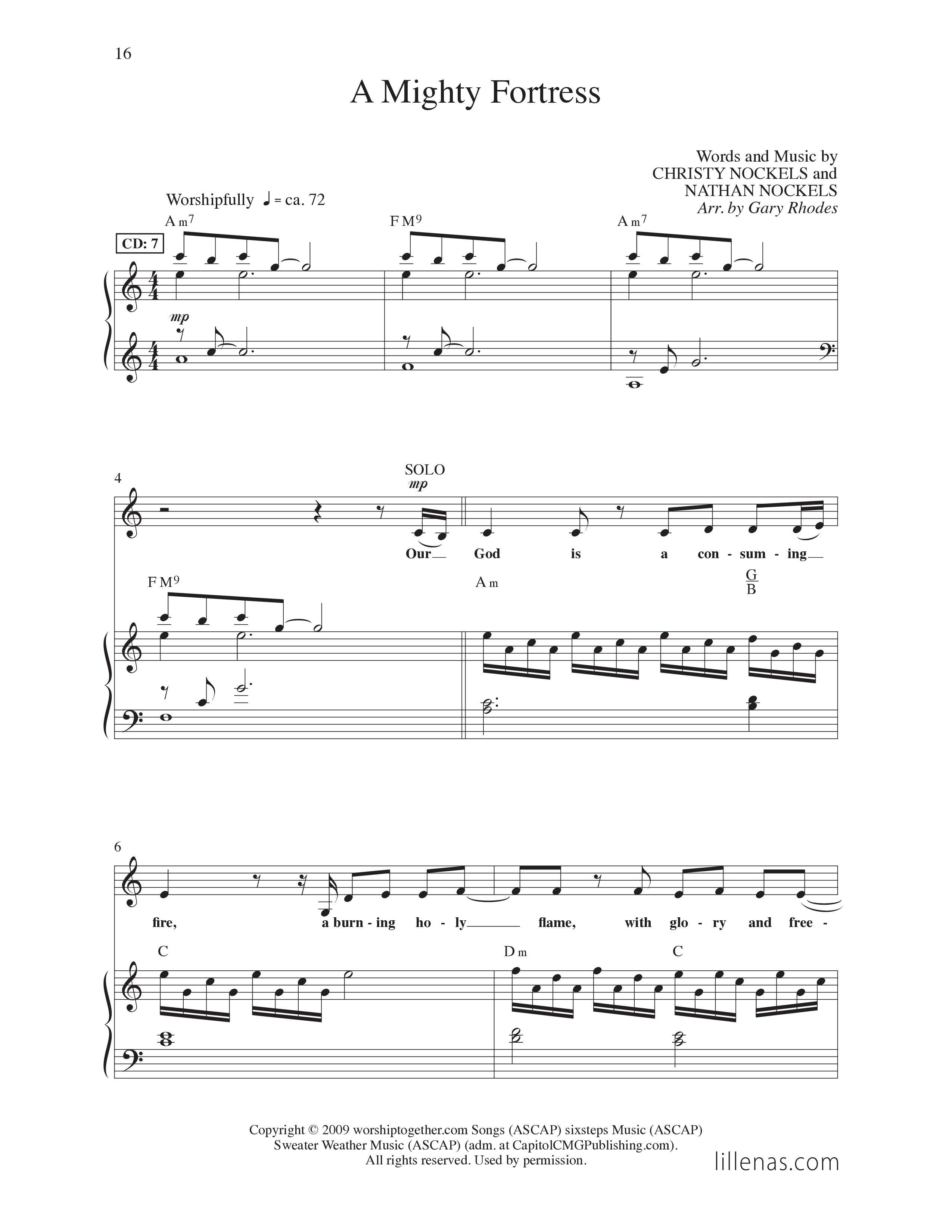 Top Anthem Collection (15 Song Choral Collection) Song 2 (Piano SATB) (Lillenas Choral)