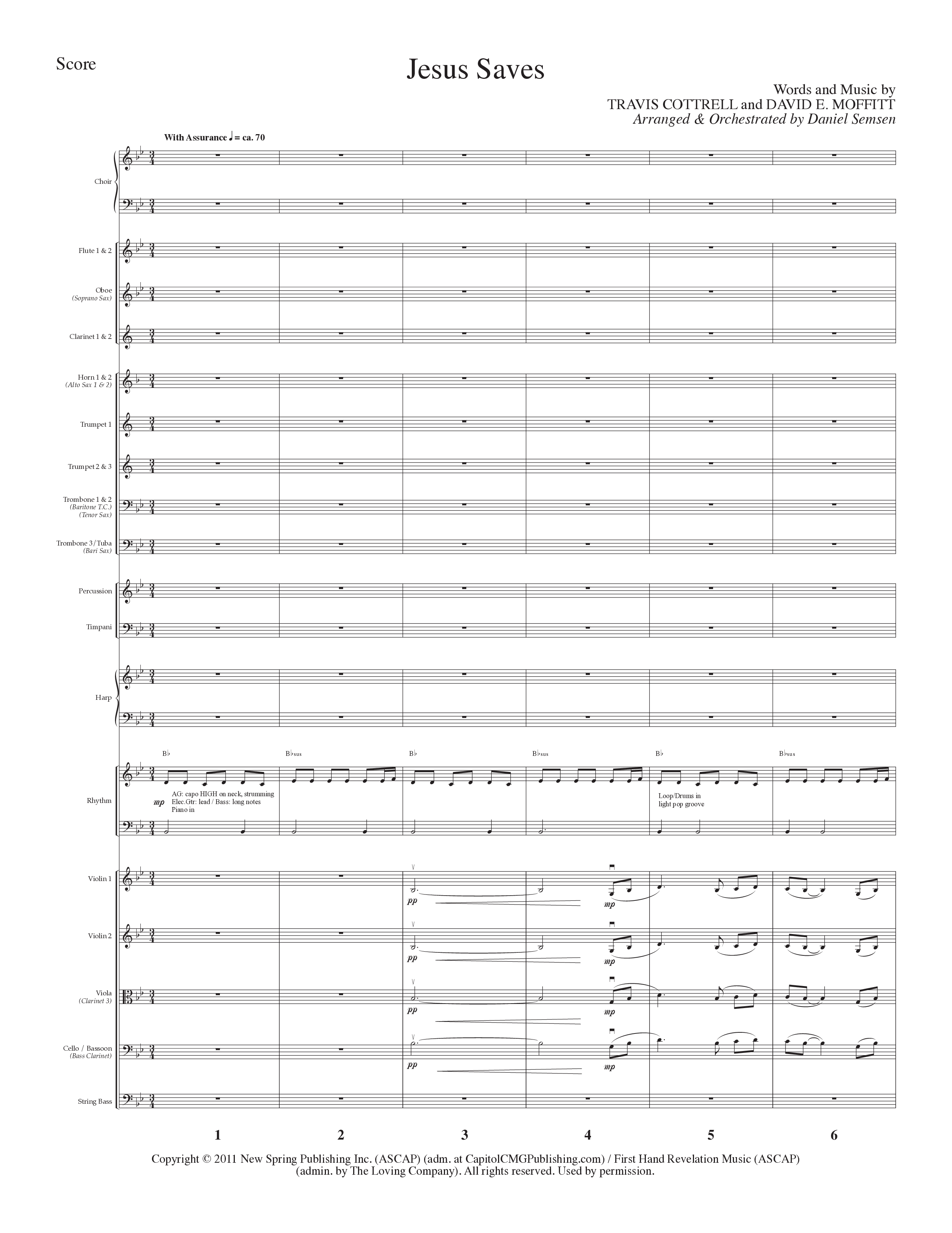 Top Anthem Collection (15 Song Choral Collection) Song 3 (Orchestration) (Lillenas Choral)