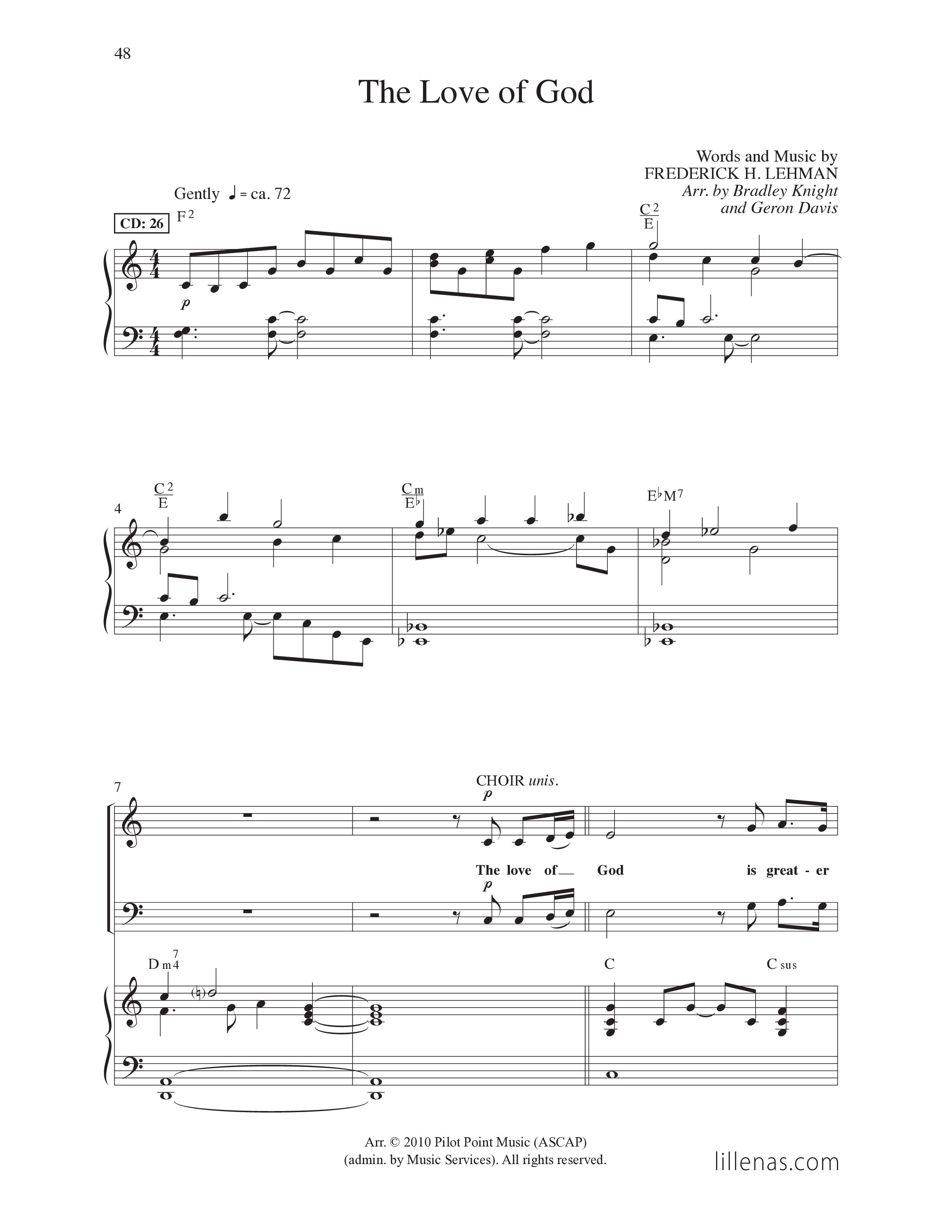 Top Anthem Collection (15 Song Choral Collection) Song 5 (Piano SATB) (Lillenas Choral)