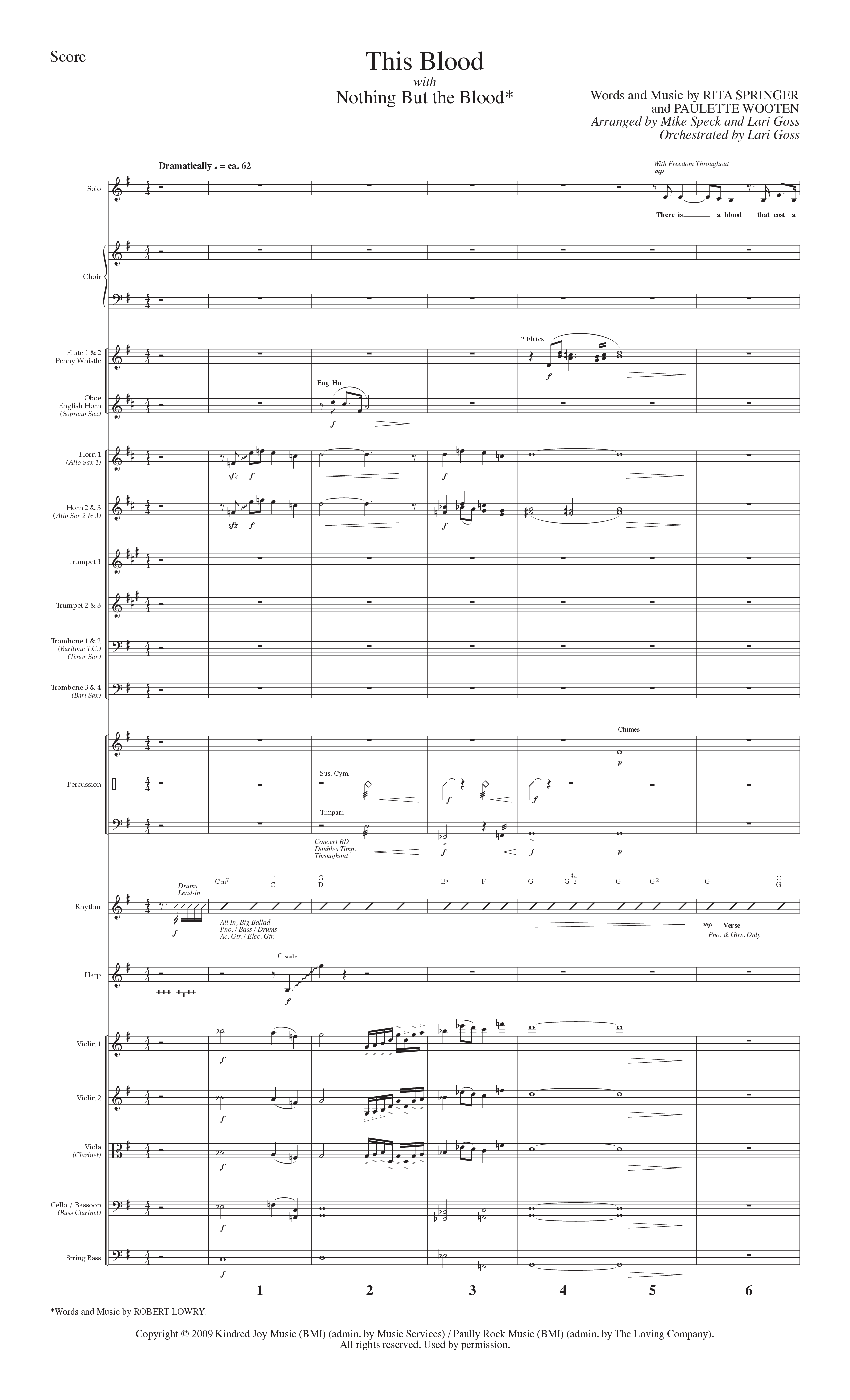 Top Anthem Collection (15 Song Choral Collection) Song 6 (Orchestration) (Lillenas Choral)