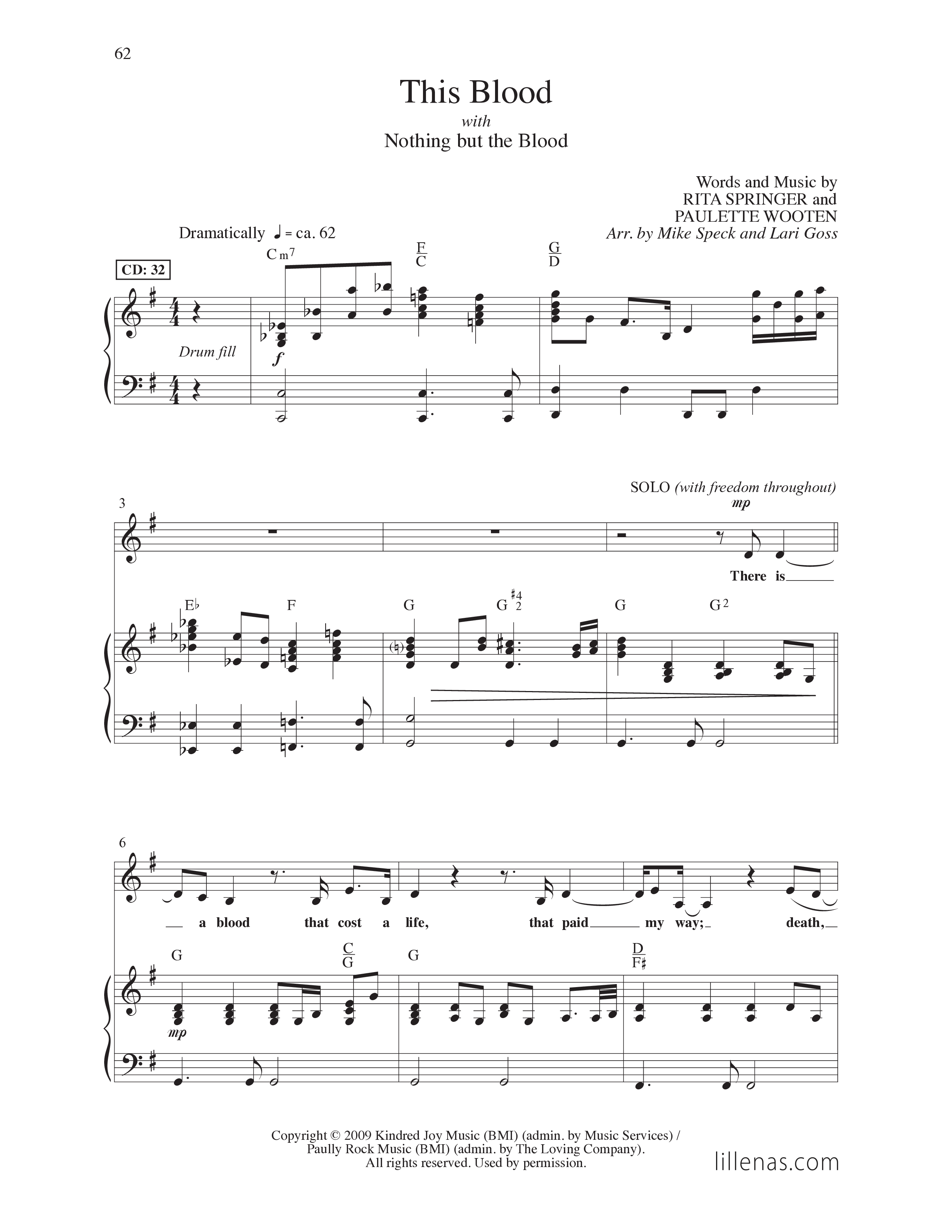 Top Anthem Collection (15 Song Choral Collection) Song 6 (Piano SATB) (Lillenas Choral)