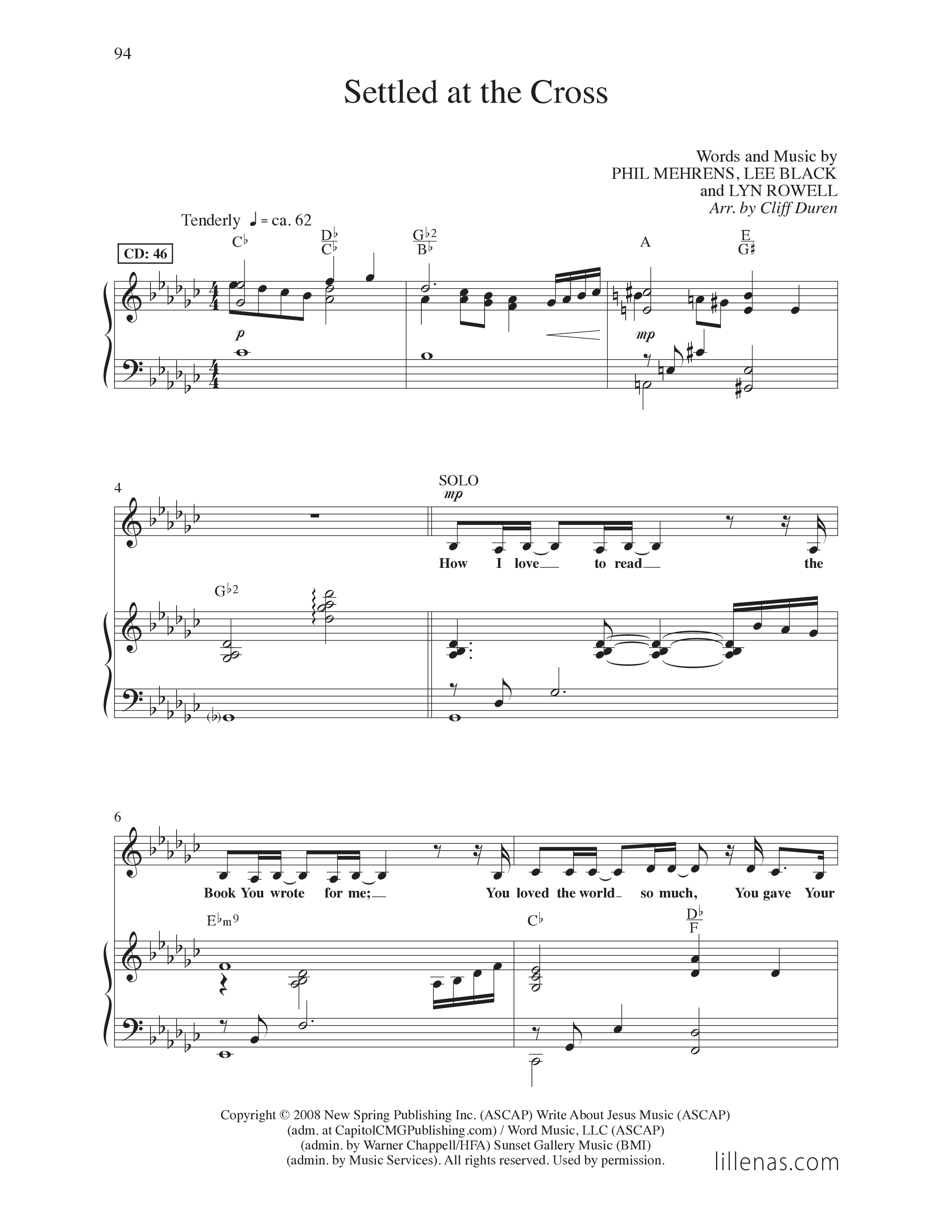 Top Anthem Collection (15 Song Choral Collection) Song 8 (Piano SATB) (Lillenas Choral)