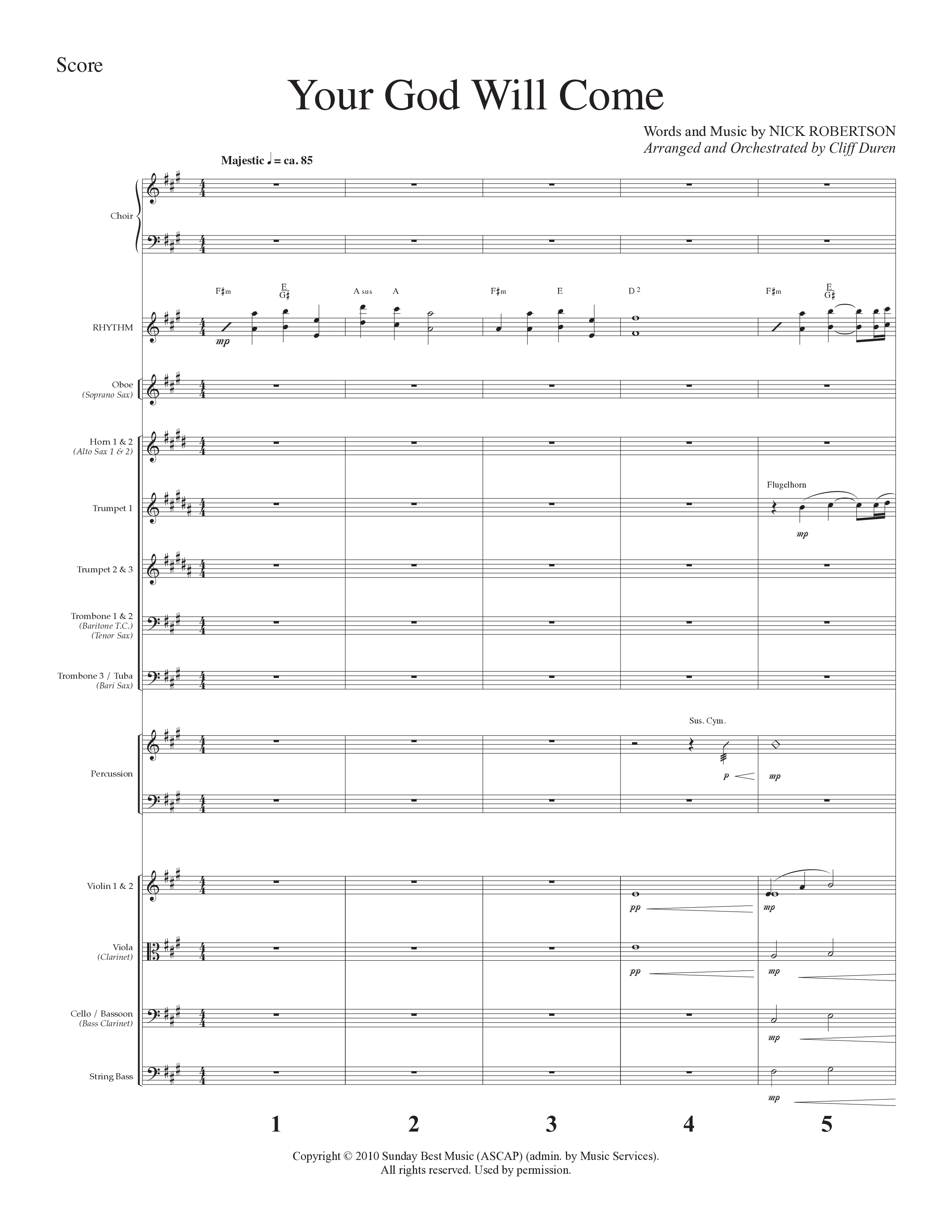 Top Anthem Collection (15 Song Choral Collection) Song 9 (Orchestration) (Lillenas Choral)