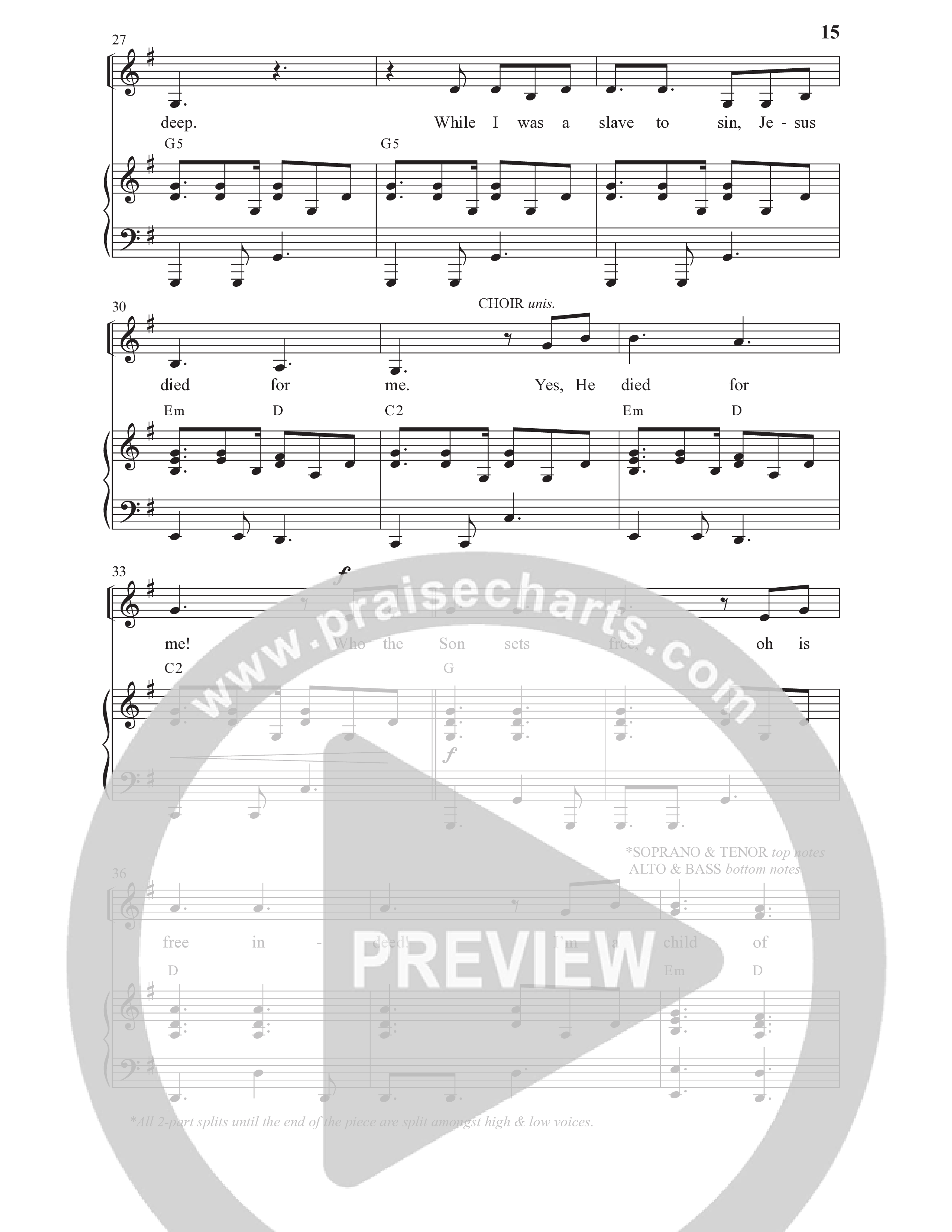 Simple Worship Vol. 1 (10 Song Choral Collection) Song 2 (Piano SATB) (Lillenas Choral / Arr. Cliff Duren / Arr. Christopher Phillips / Arr. Nick Robertson / Arr. Dave Clark)