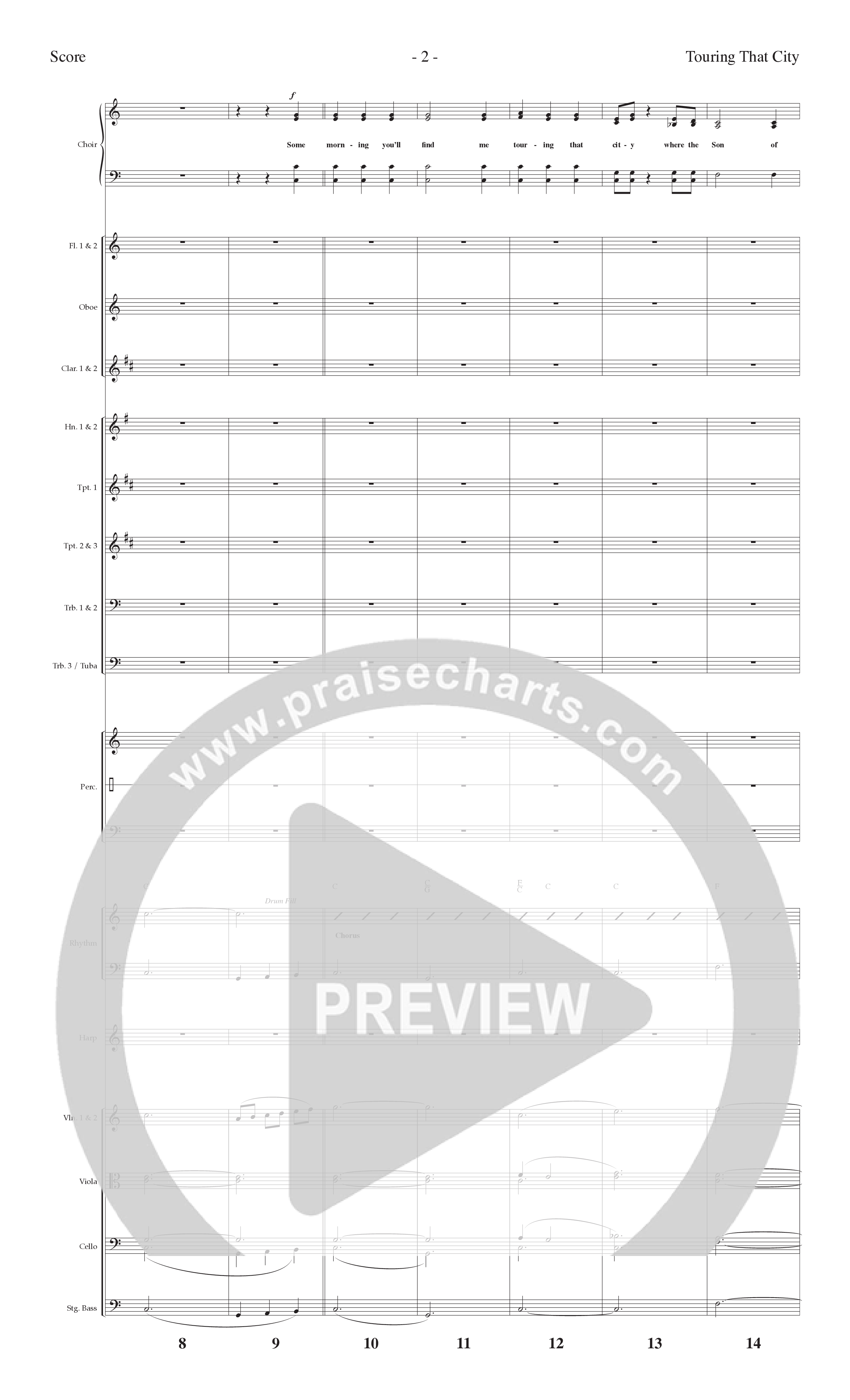 Sunday Southern Favorites Vol. 1 (12 Song Choral Collection) Song 10 (Orchestration) (Lillenas Choral / Arr. Marty Hamby)
