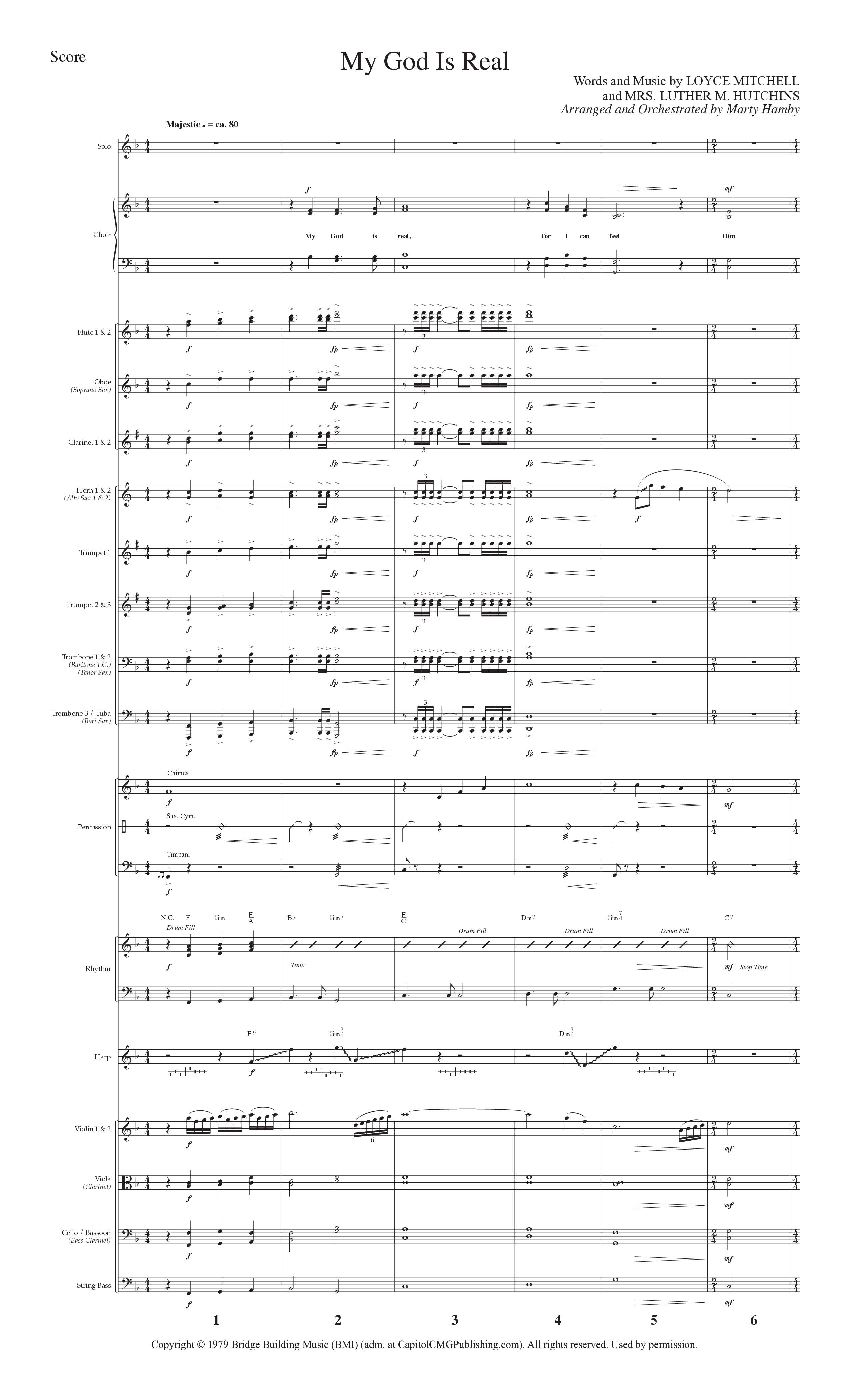 Sunday Southern Favorites Vol. 1 (12 Song Choral Collection) Song 11 (Orchestration) (Lillenas Choral / Arr. Marty Hamby)
