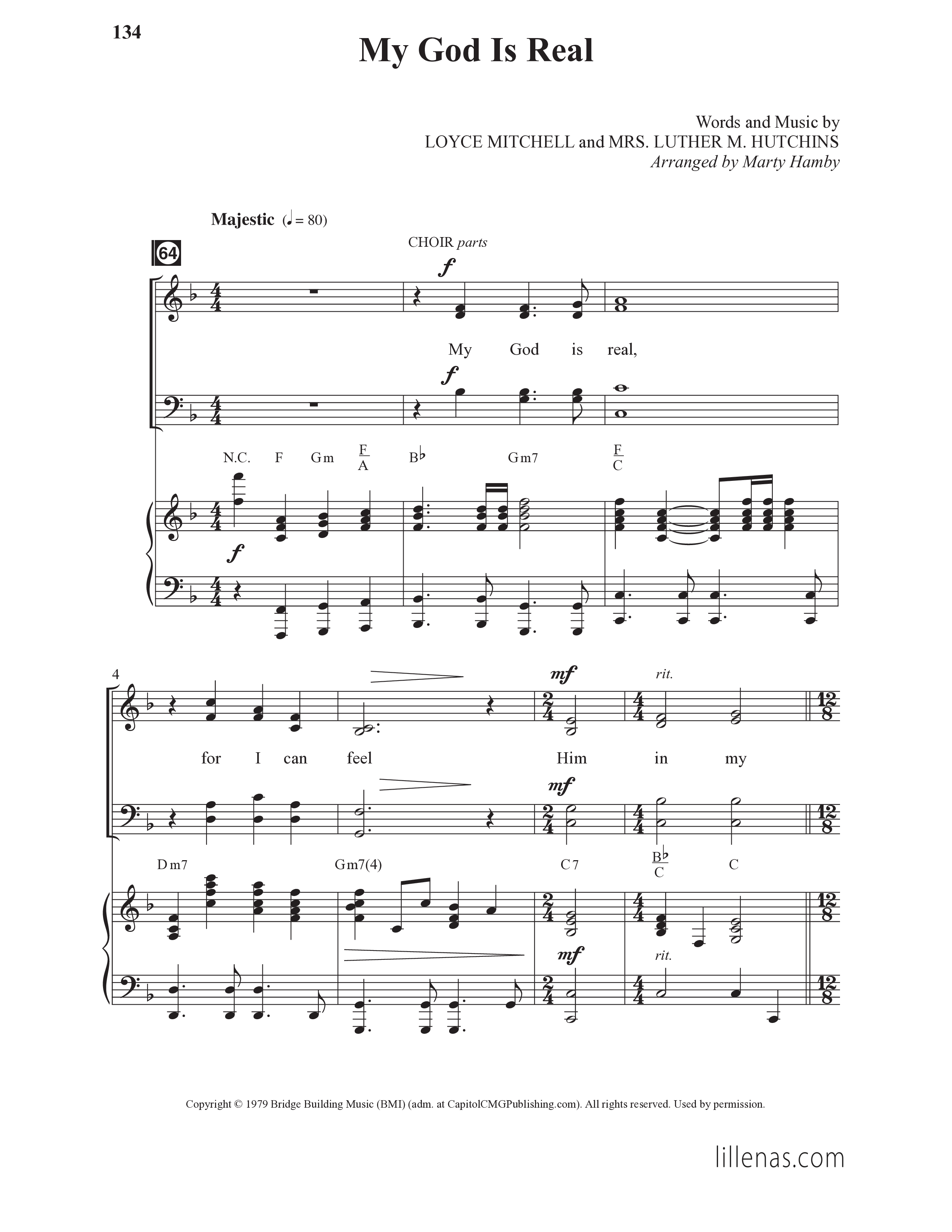 Sunday Southern Favorites Vol. 1 (12 Song Choral Collection) Song 11 (Piano SATB) (Lillenas Choral / Arr. Marty Hamby)