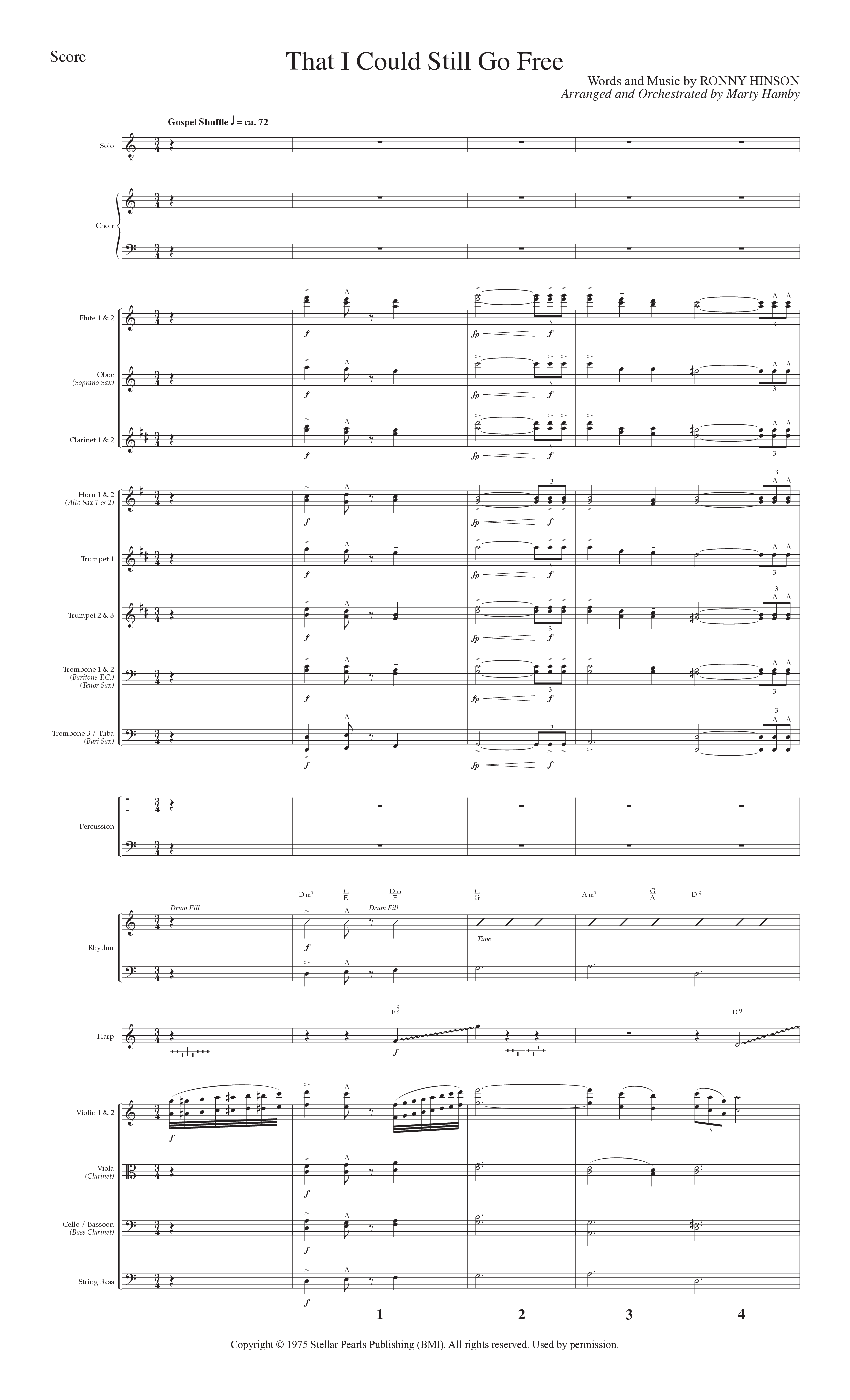 Sunday Southern Favorites Vol. 1 (12 Song Choral Collection) Song 12 (Orchestration) (Lillenas Choral / Arr. Marty Hamby)