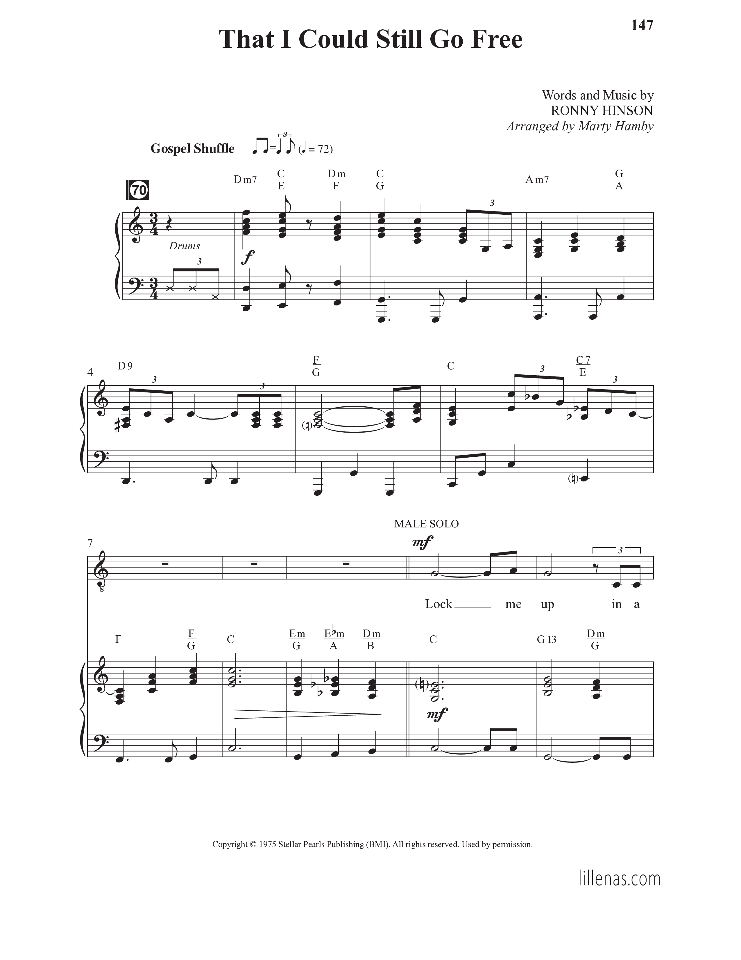 Sunday Southern Favorites Vol. 1 (12 Song Choral Collection) Song 12 (Piano SATB) (Lillenas Choral / Arr. Marty Hamby)