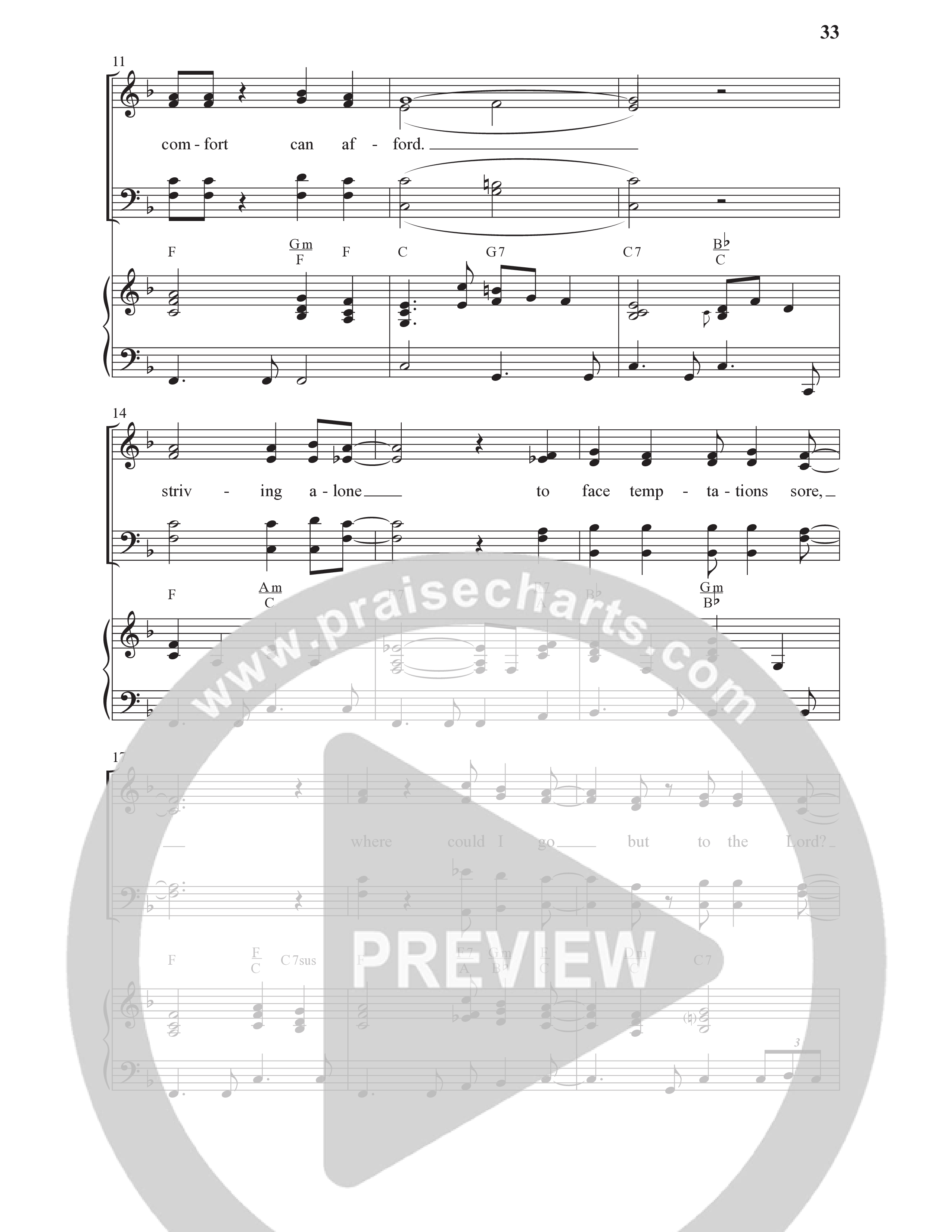 Sunday Southern Favorites Vol. 1 (12 Song Choral Collection) Song 3 (Piano SATB) (Lillenas Choral / Arr. Marty Hamby)