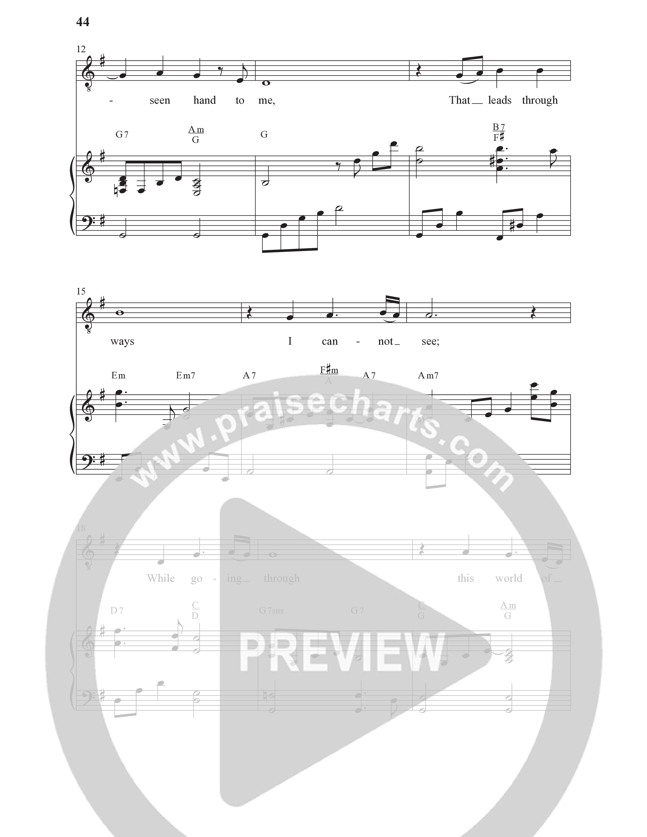 Sunday Southern Favorites Vol. 1 (12 Song Choral Collection) Song 4 (Piano SATB) (Lillenas Choral / Arr. Marty Hamby)