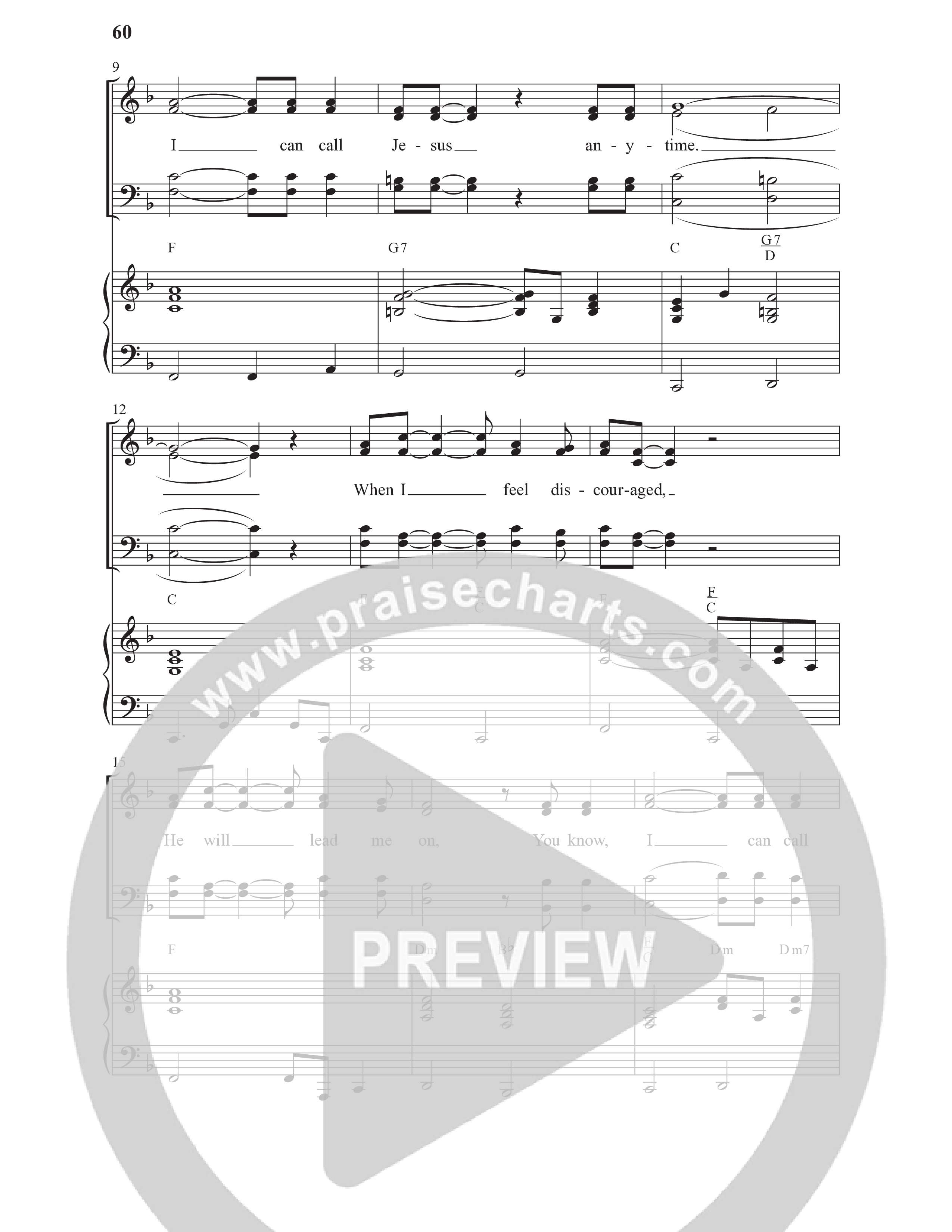 Sunday Southern Favorites Vol. 1 (12 Song Choral Collection) Song 5 (Piano SATB) (Lillenas Choral / Arr. Marty Hamby)