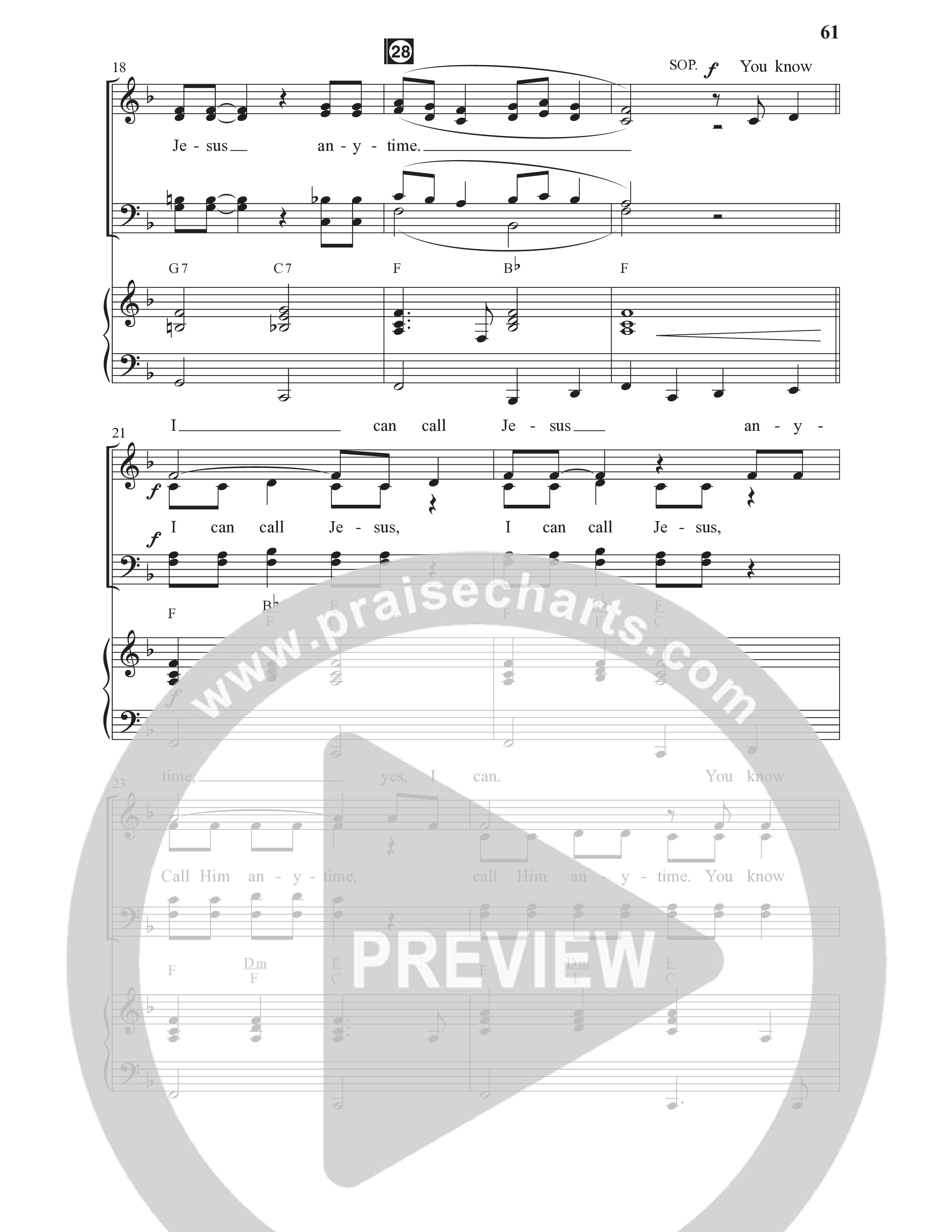 Sunday Southern Favorites Vol. 1 (12 Song Choral Collection) Song 5 (Piano SATB) (Lillenas Choral / Arr. Marty Hamby)