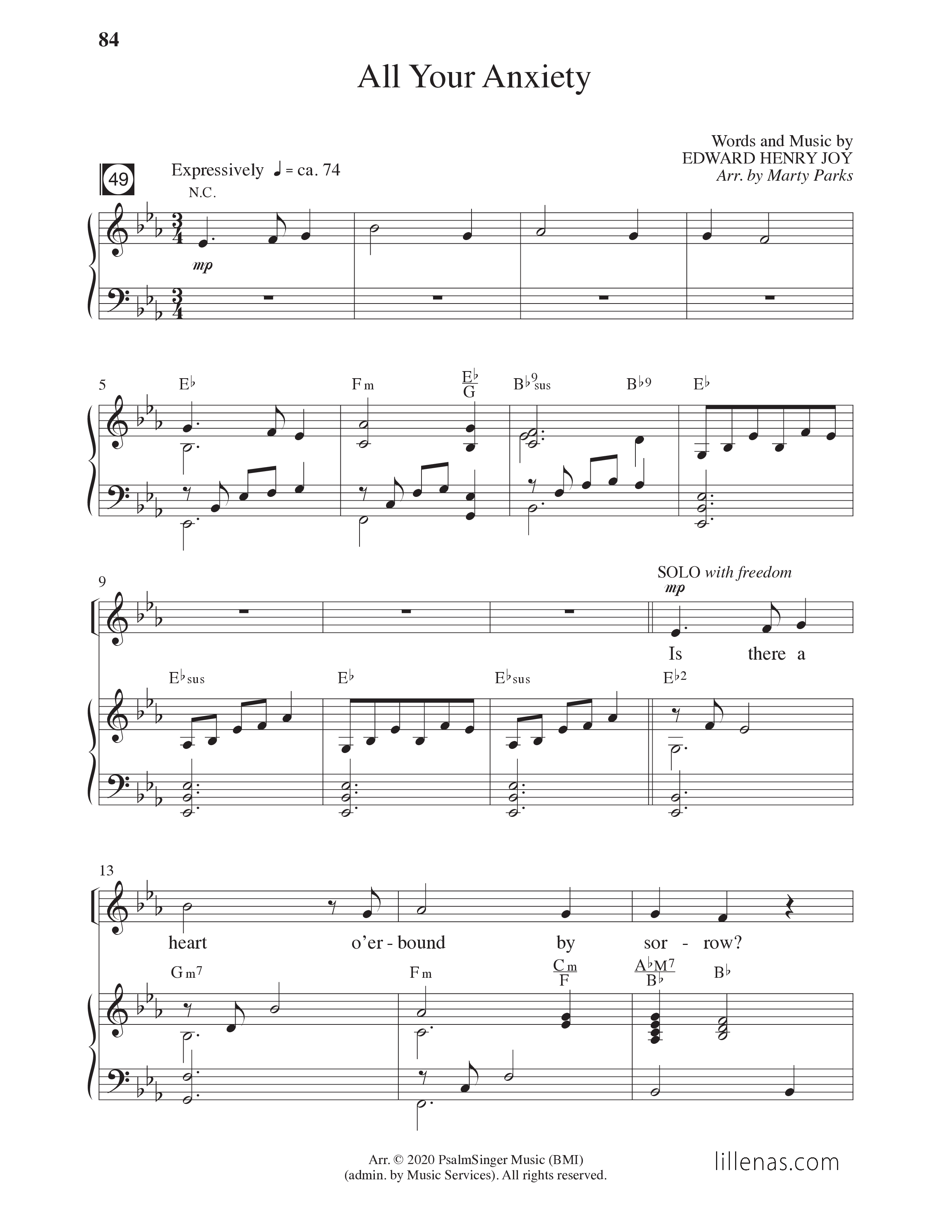 Turn Your Radio On Vol. 2 (12 Song Choral Collection) Song 10 (Piano SATB) (Lillenas Choral / Arr. Marty Hamby)