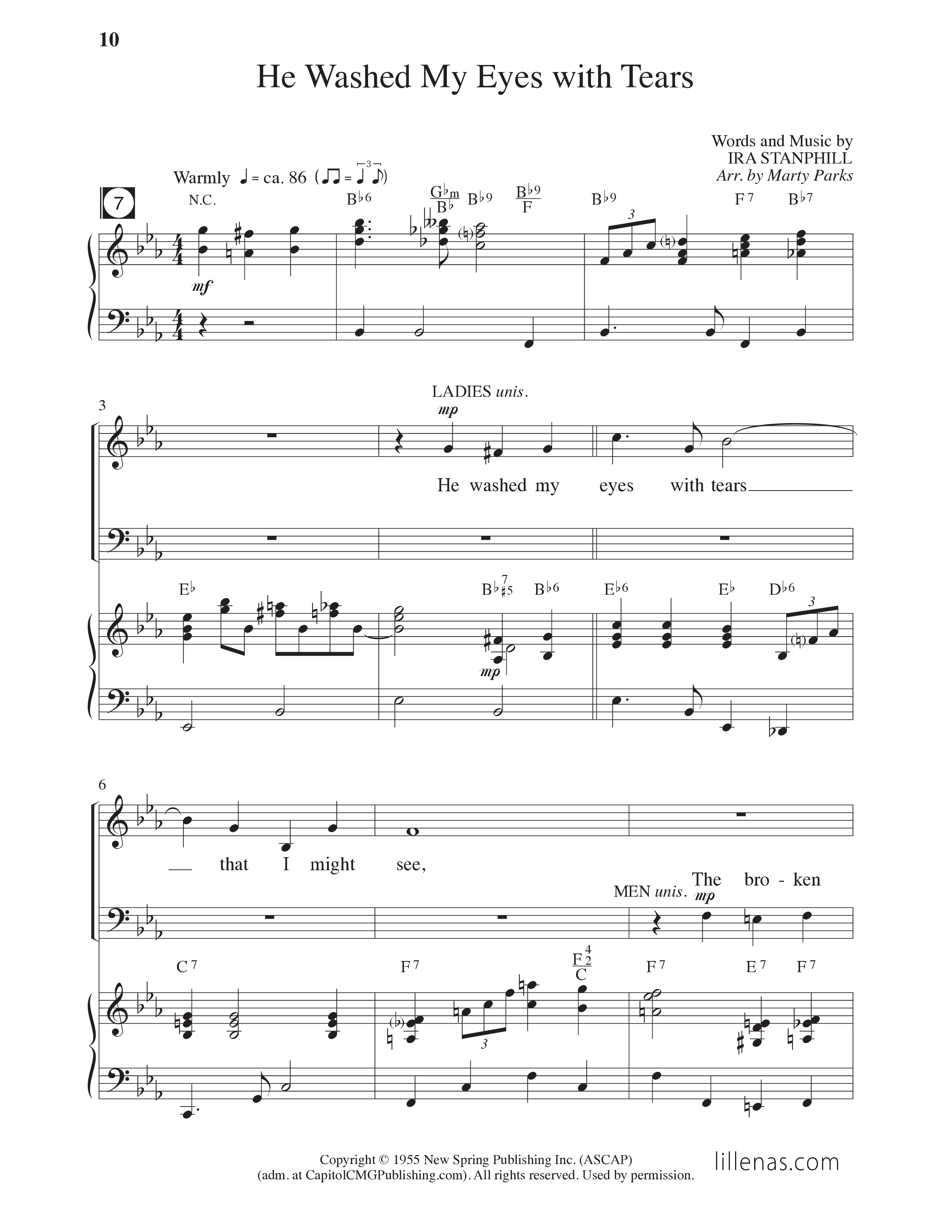 Turn Your Radio On Vol. 2 (12 Song Choral Collection) Song 2 (Piano SATB) (Lillenas Choral / Arr. Marty Hamby)