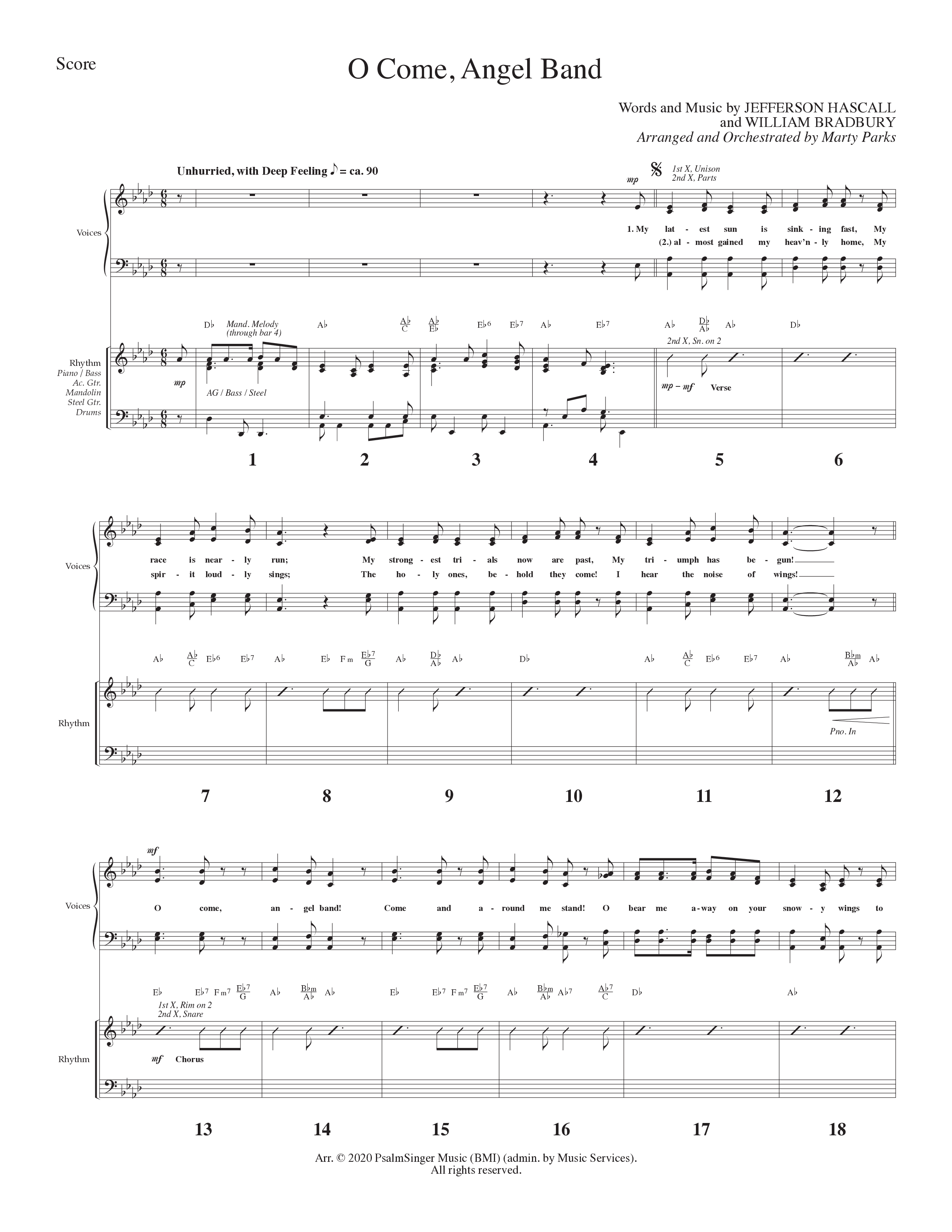 Turn Your Radio On Vol. 2 (12 Song Choral Collection) Song 5 (Orchestration) (Lillenas Choral / Arr. Marty Hamby)