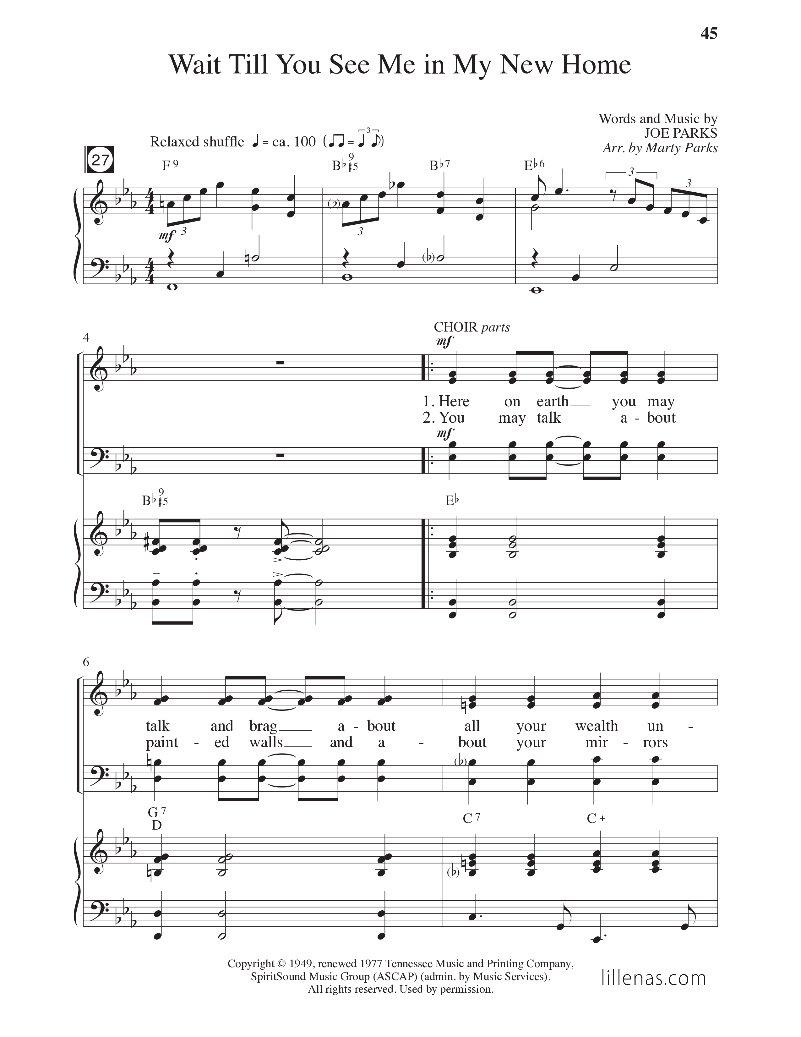 Turn Your Radio On Vol. 2 (12 Song Choral Collection) Song 6 (Piano SATB) (Lillenas Choral / Arr. Marty Hamby)