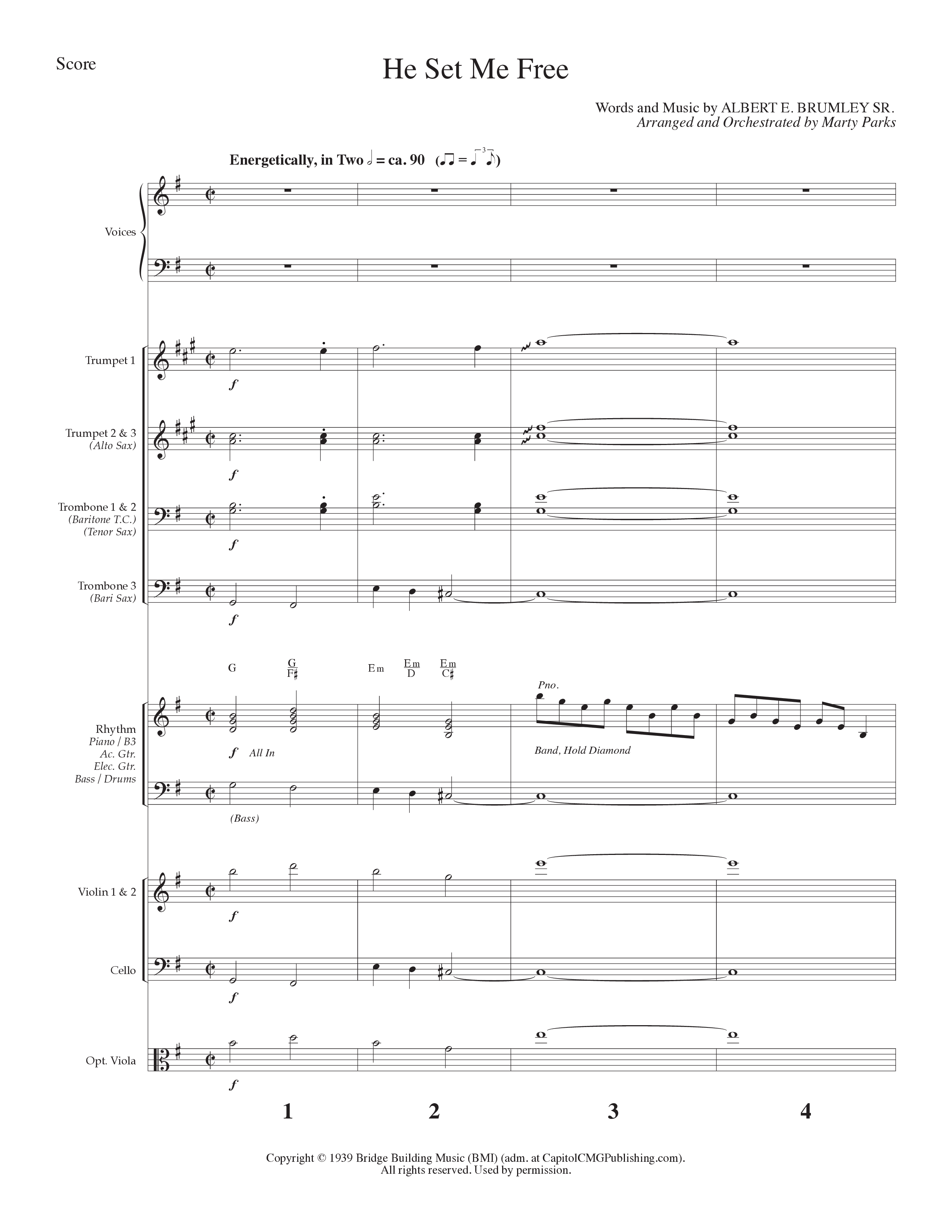 Turn Your Radio On Vol. 2 (12 Song Choral Collection) Song 7 (Orchestration) (Lillenas Choral / Arr. Marty Hamby)
