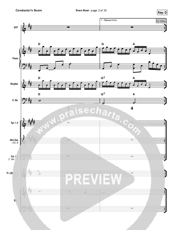 Even Now Orchestration (Brent Anderson)