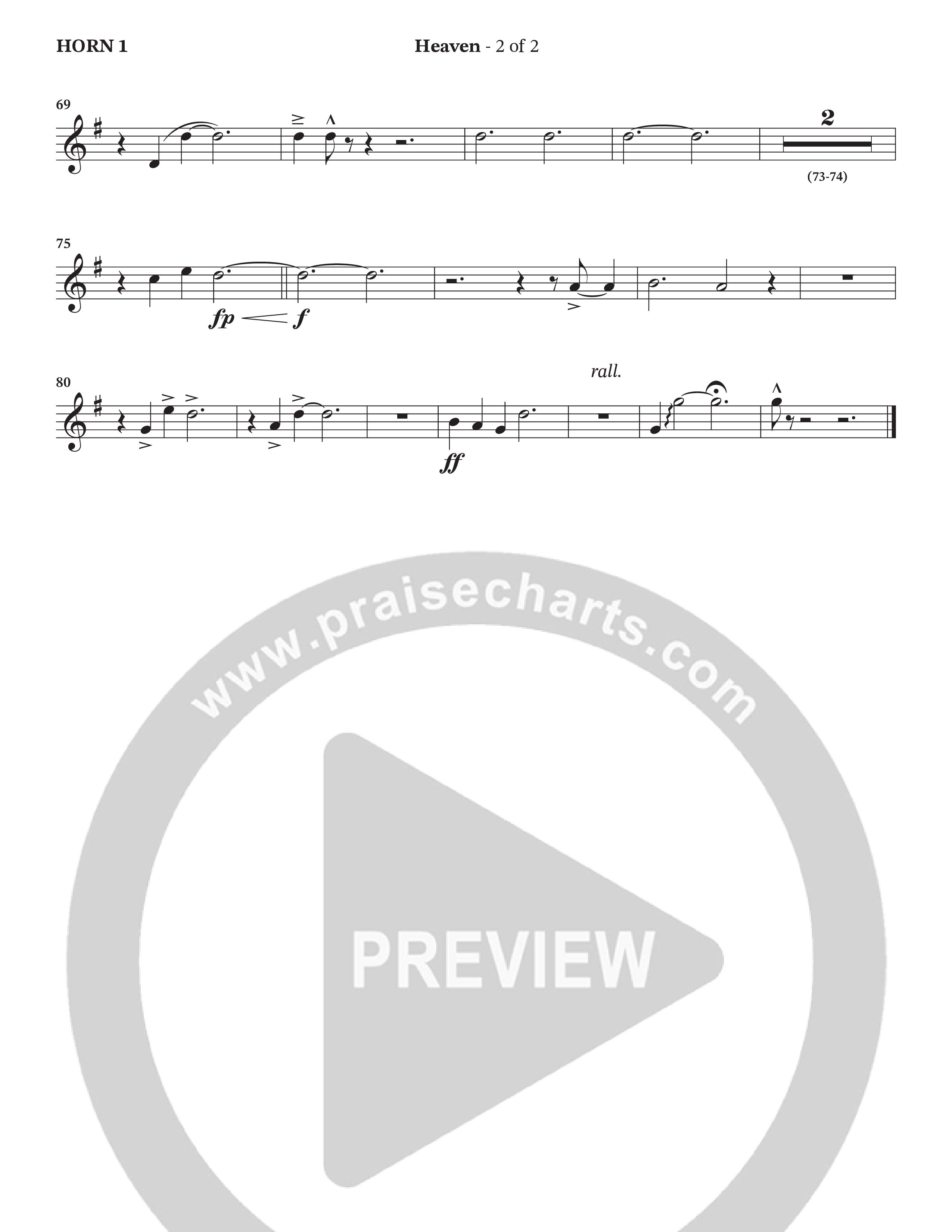 Heaven (Choral Anthem SATB) Brass Pack (Charles Billingsley / Arr. Bradley Knight / Orch. Wayne Haun)