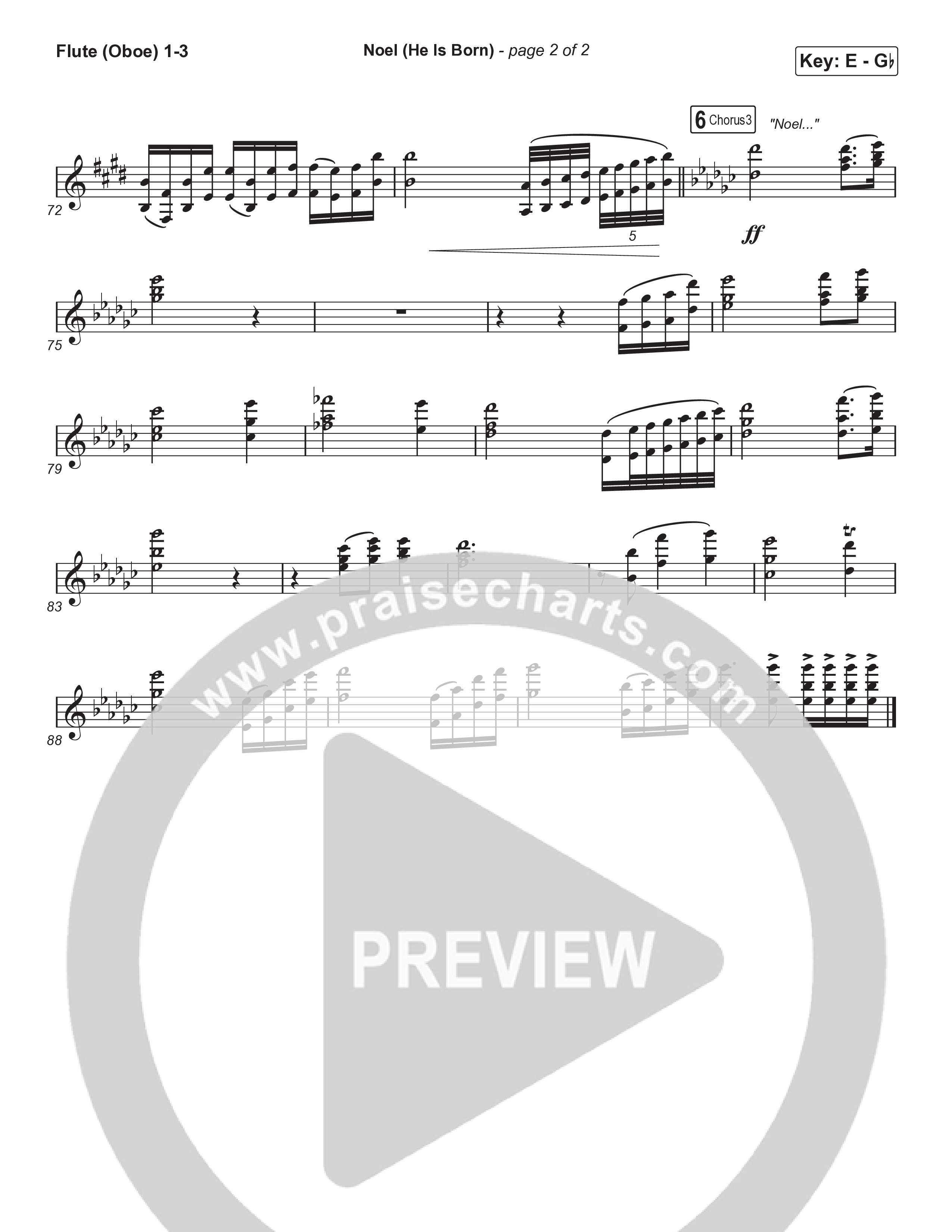 Noel (He Is Born) (Choral Anthem SATB) Wind Pack (Tommee Profitt / Stanaj / Arr. Luke Gambill)