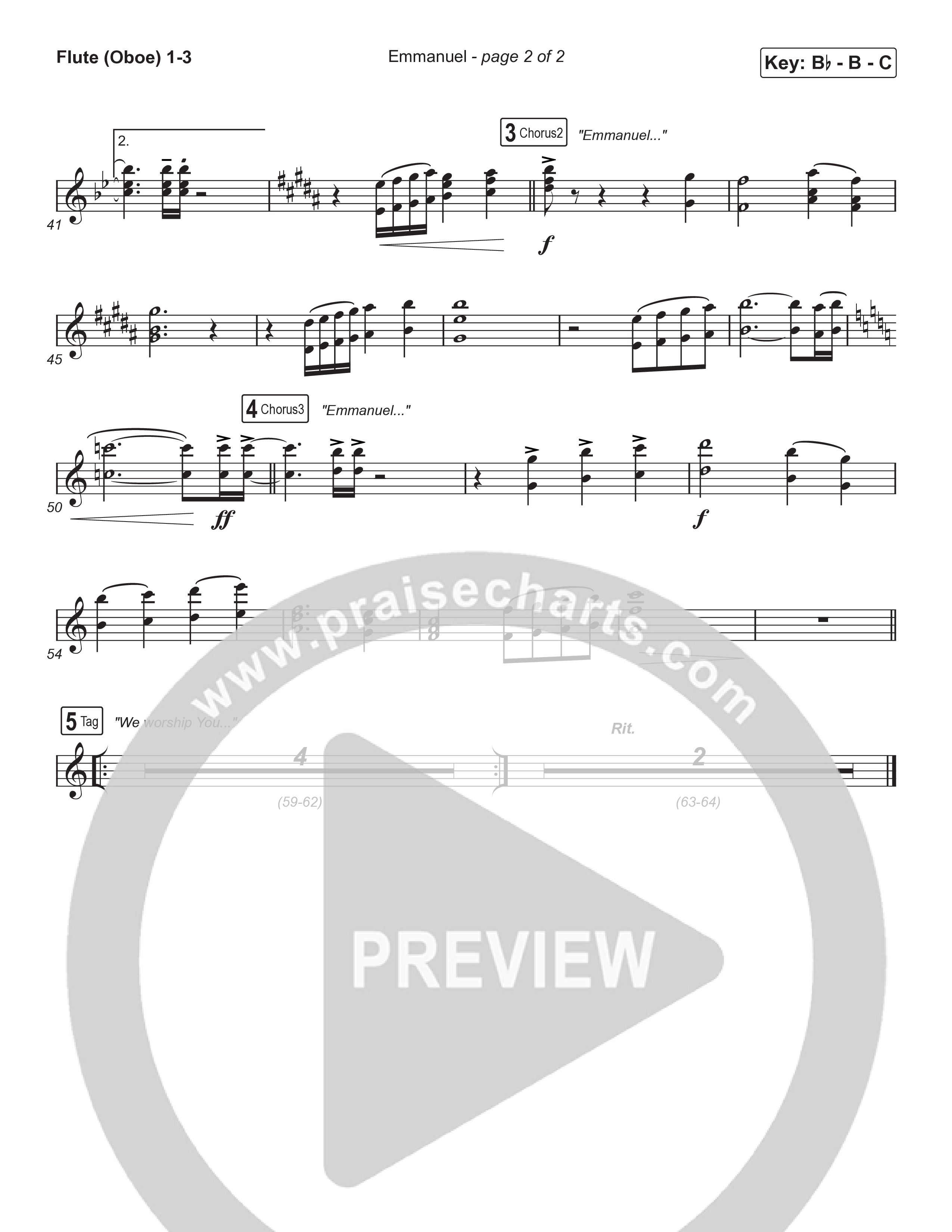 Emmanuel (Unison/2-Part) Wind Pack (Norman Hutchins / Arr. Luke Gambill)