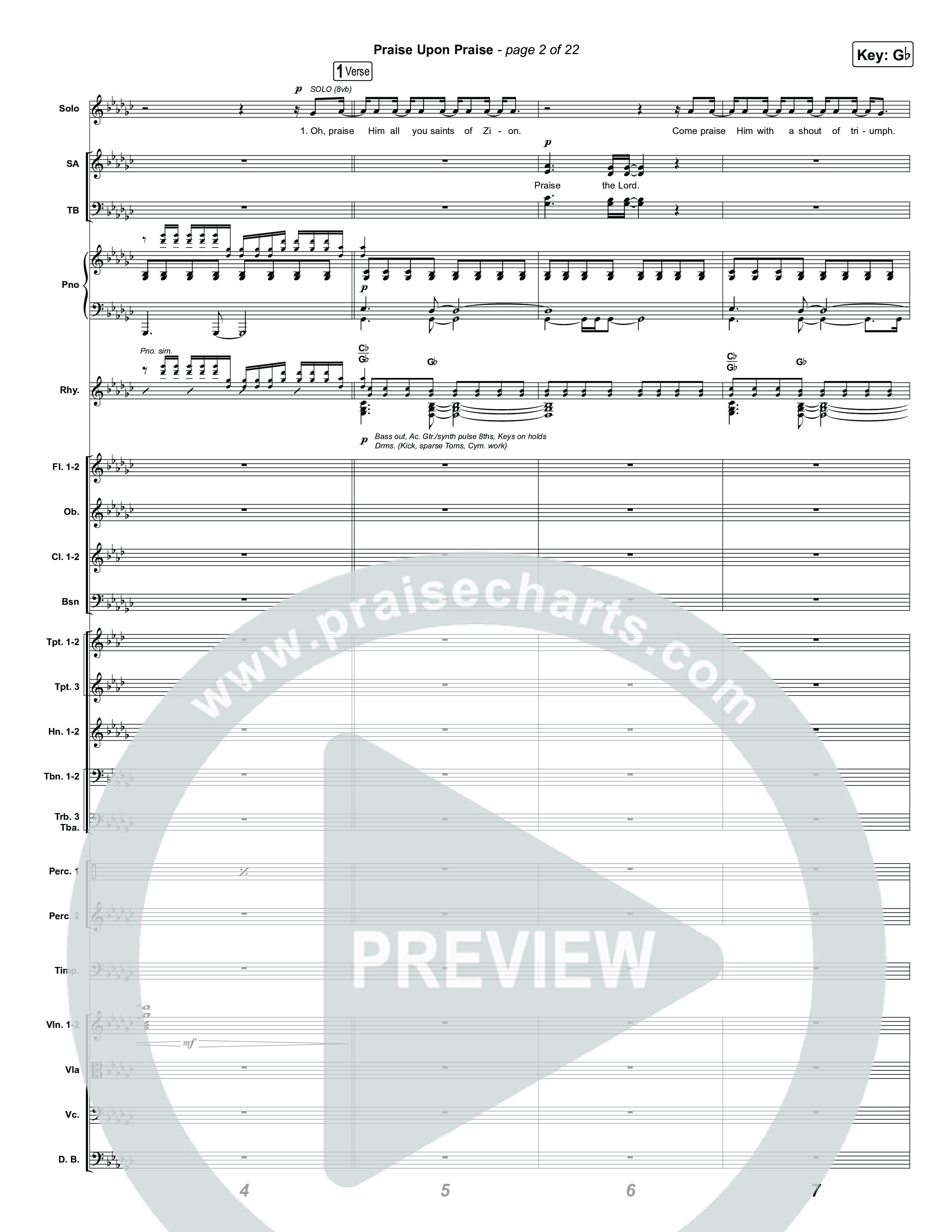 Praise Upon Praise Orchestration (Shane & Shane)
