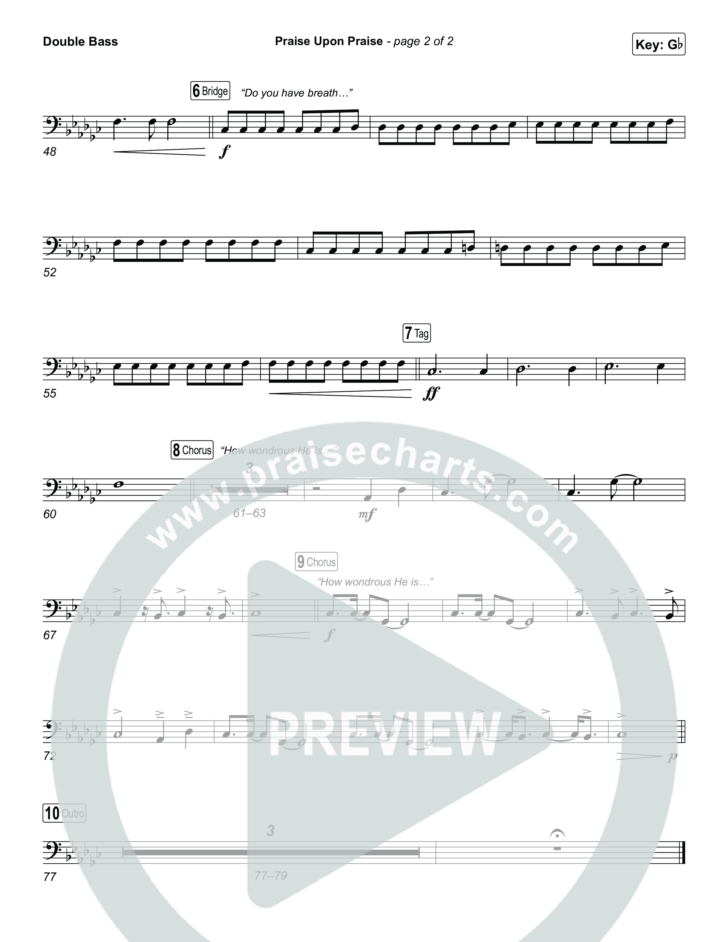 Praise Upon Praise String Bass (Shane & Shane)