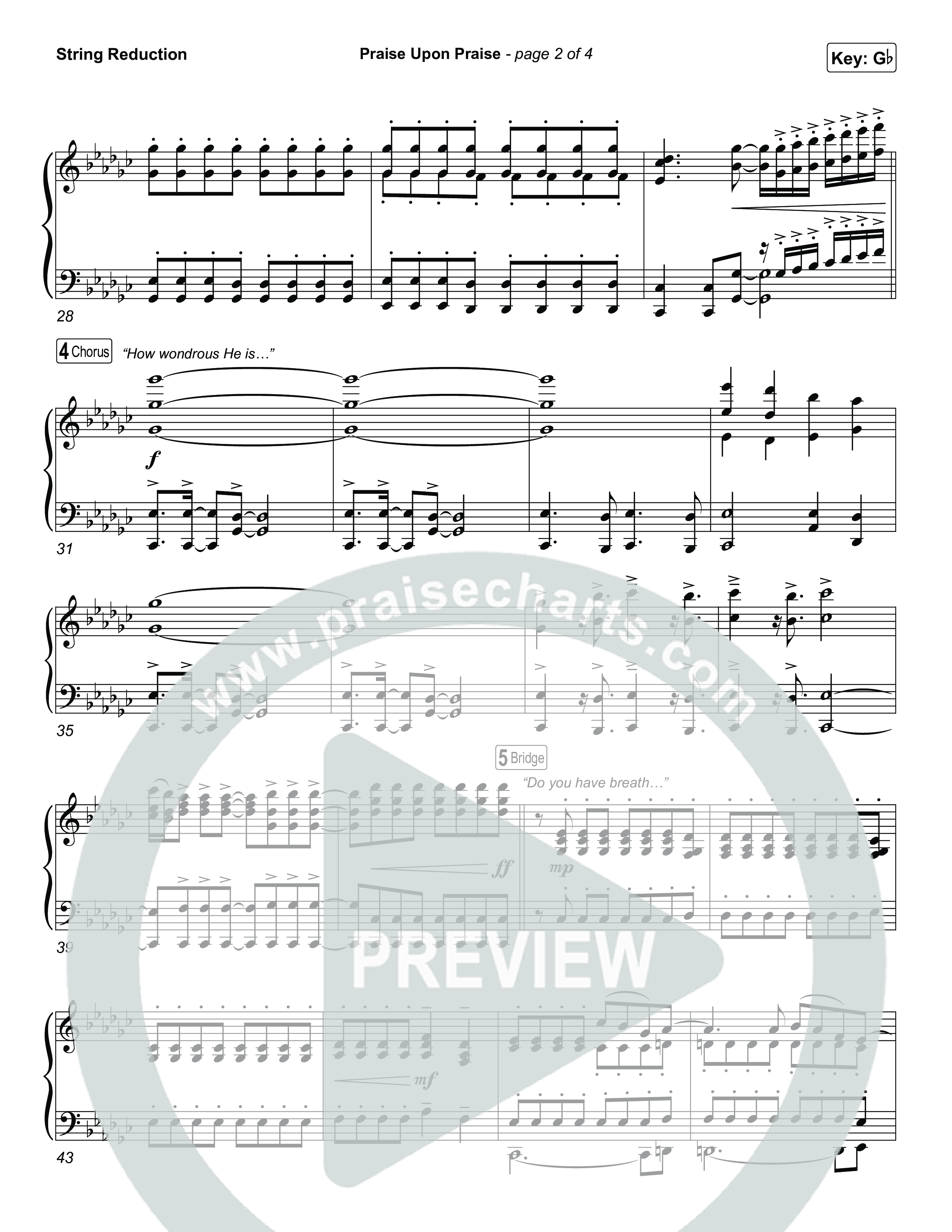 Praise Upon Praise String Reduction (Shane & Shane)
