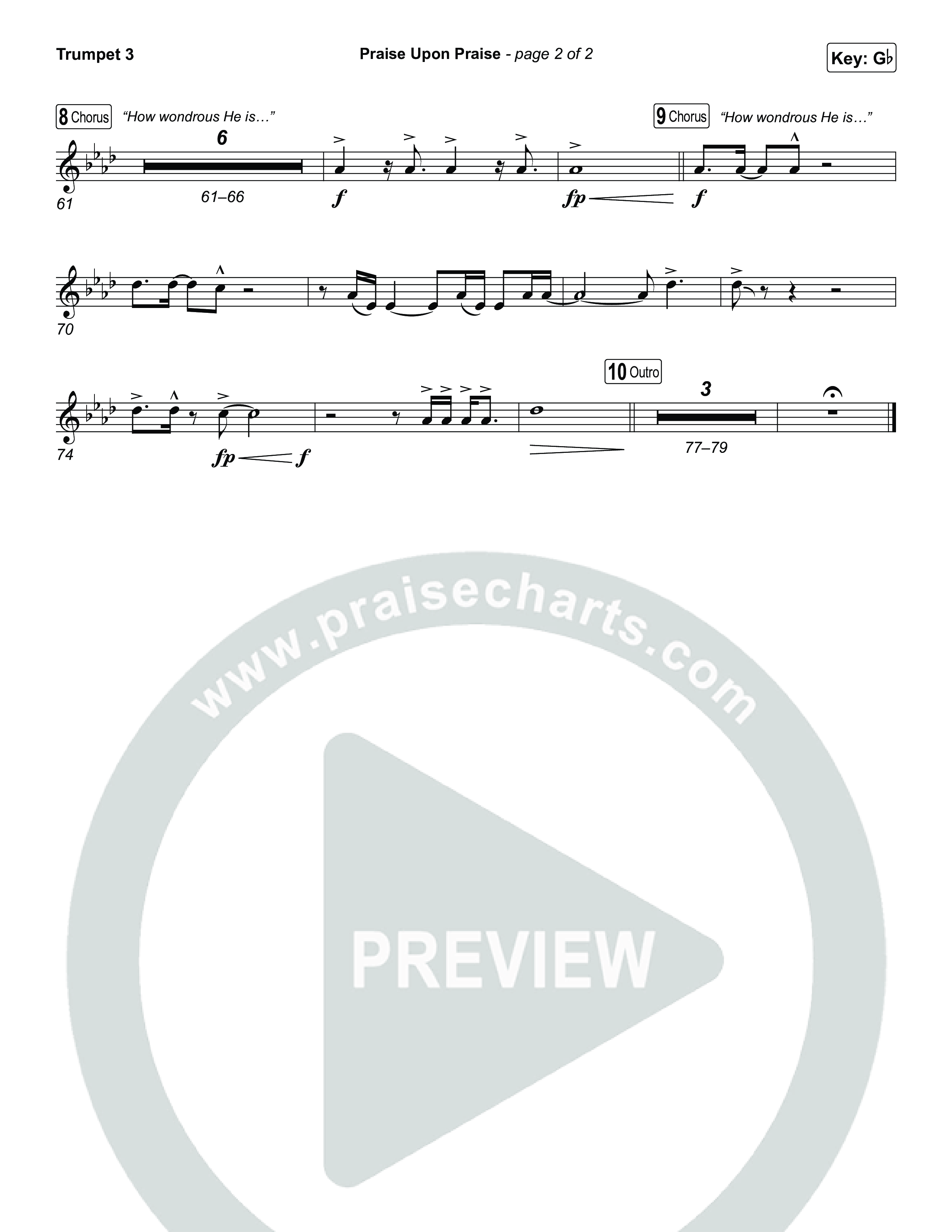 Praise Upon Praise Trumpet 3 (Shane & Shane)