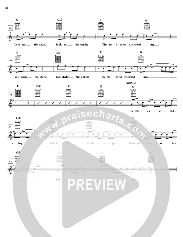 Everlasting Lead Sheet (Parachute Band)
